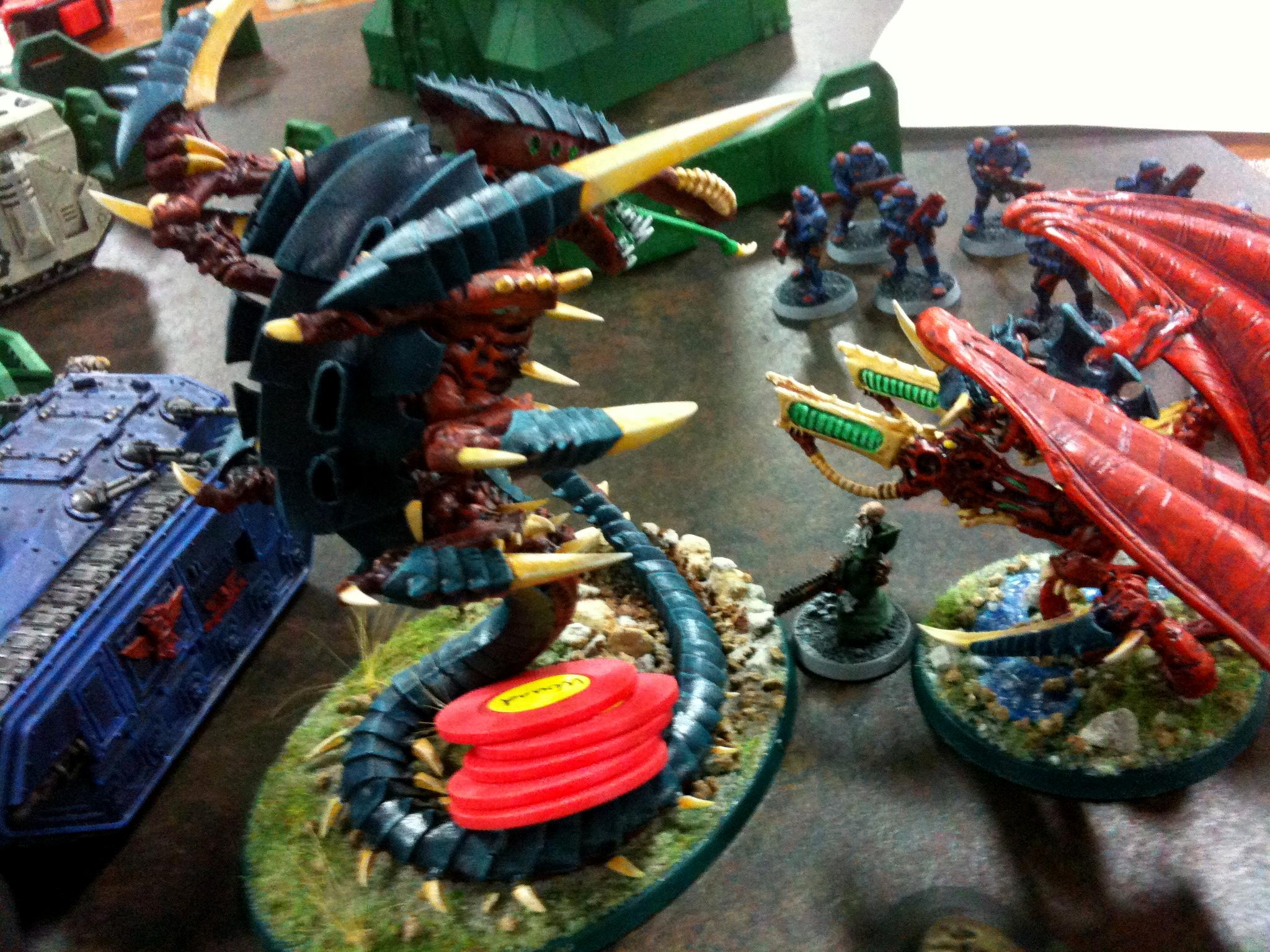 Bastion, Sisters Of Battle, Tyranids, Witchhunters