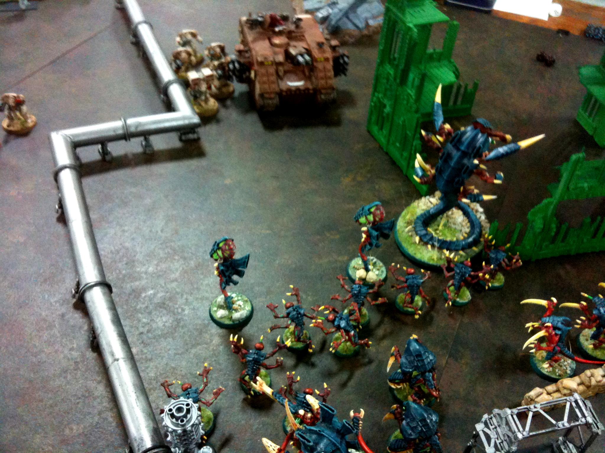 Deathwing, Fuel Depot, Pipeline, Refinery, Terminator Armor, Tyranids