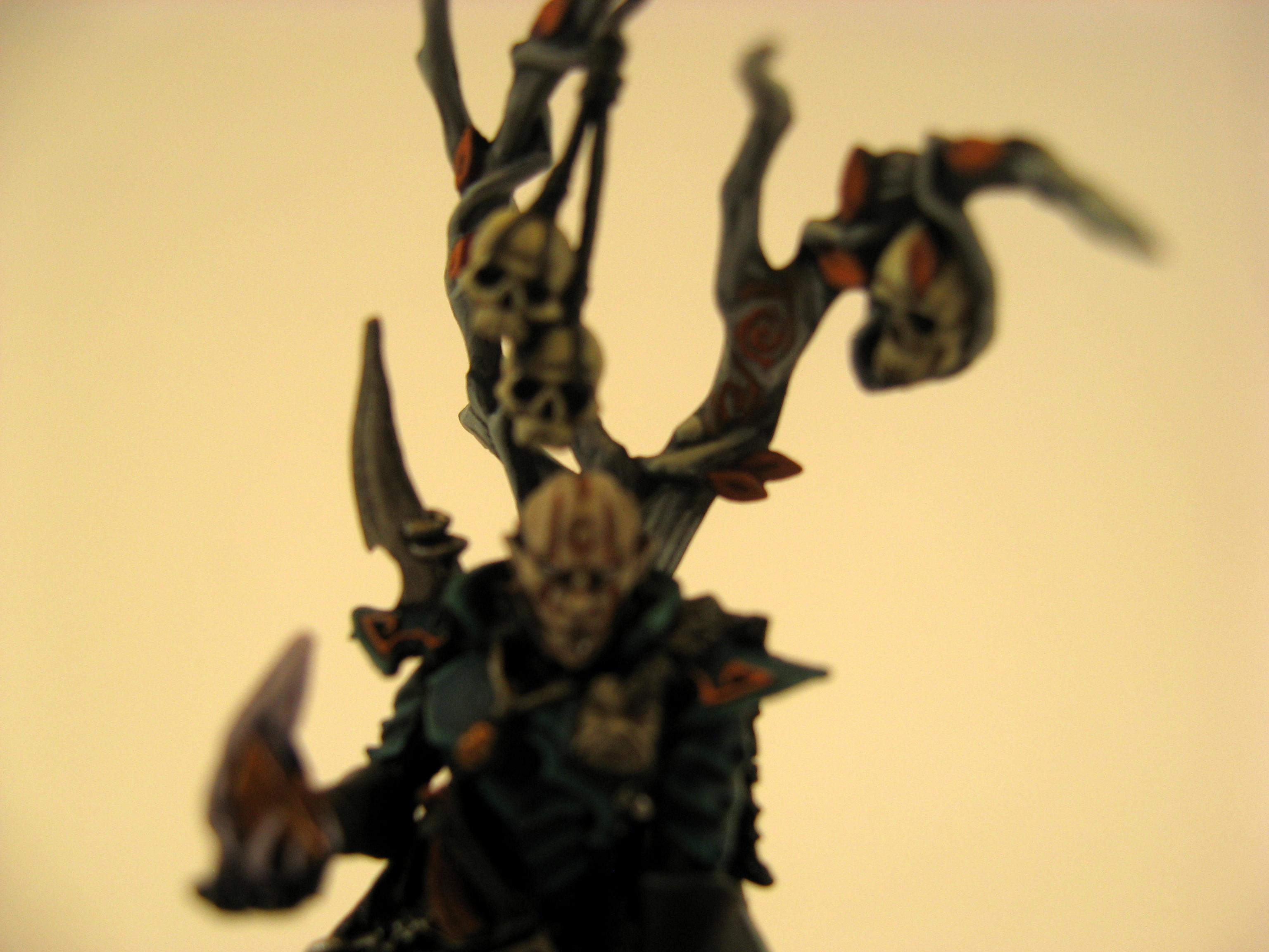 Archon, Corpse Forest, Dark Eldar, Kabalite, Work In Progress