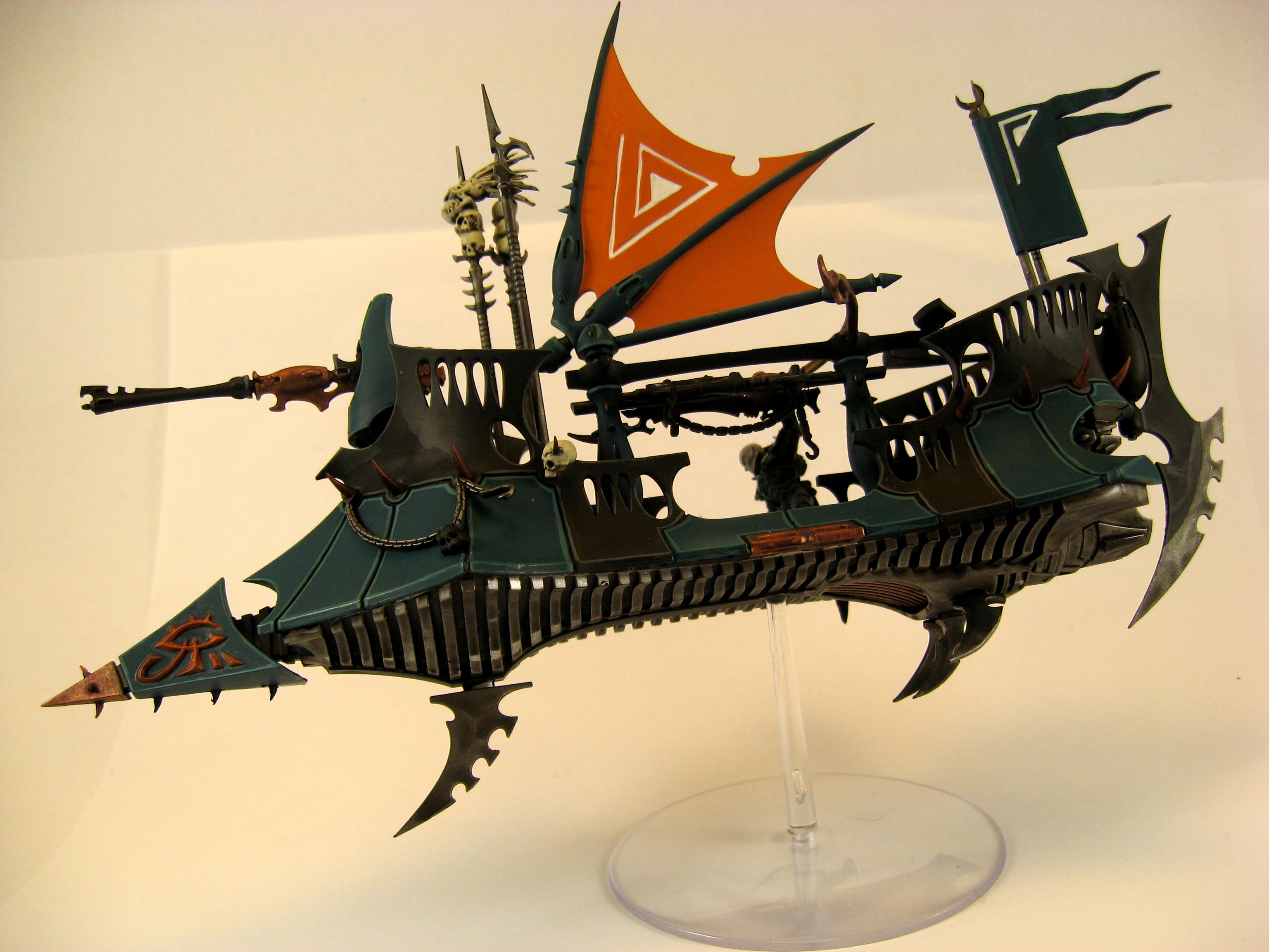 Corpse Forest, Dark Eldar, Kabalite, Raider, Work In Progress