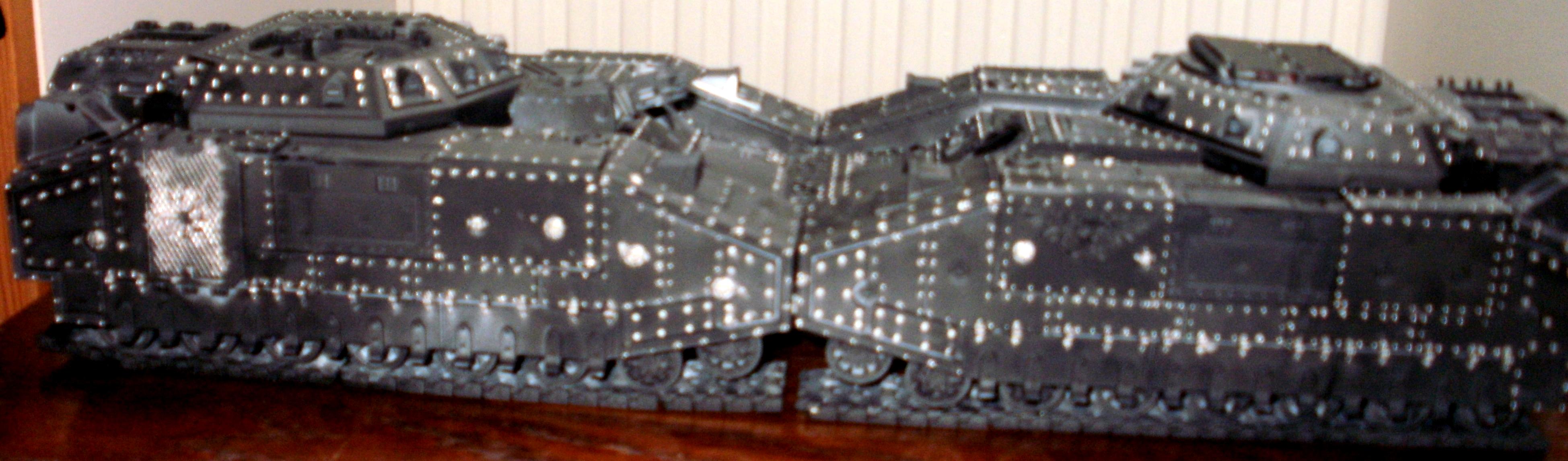 Baneblade, Chaos, Daemons, Land Raider, Work In Progress