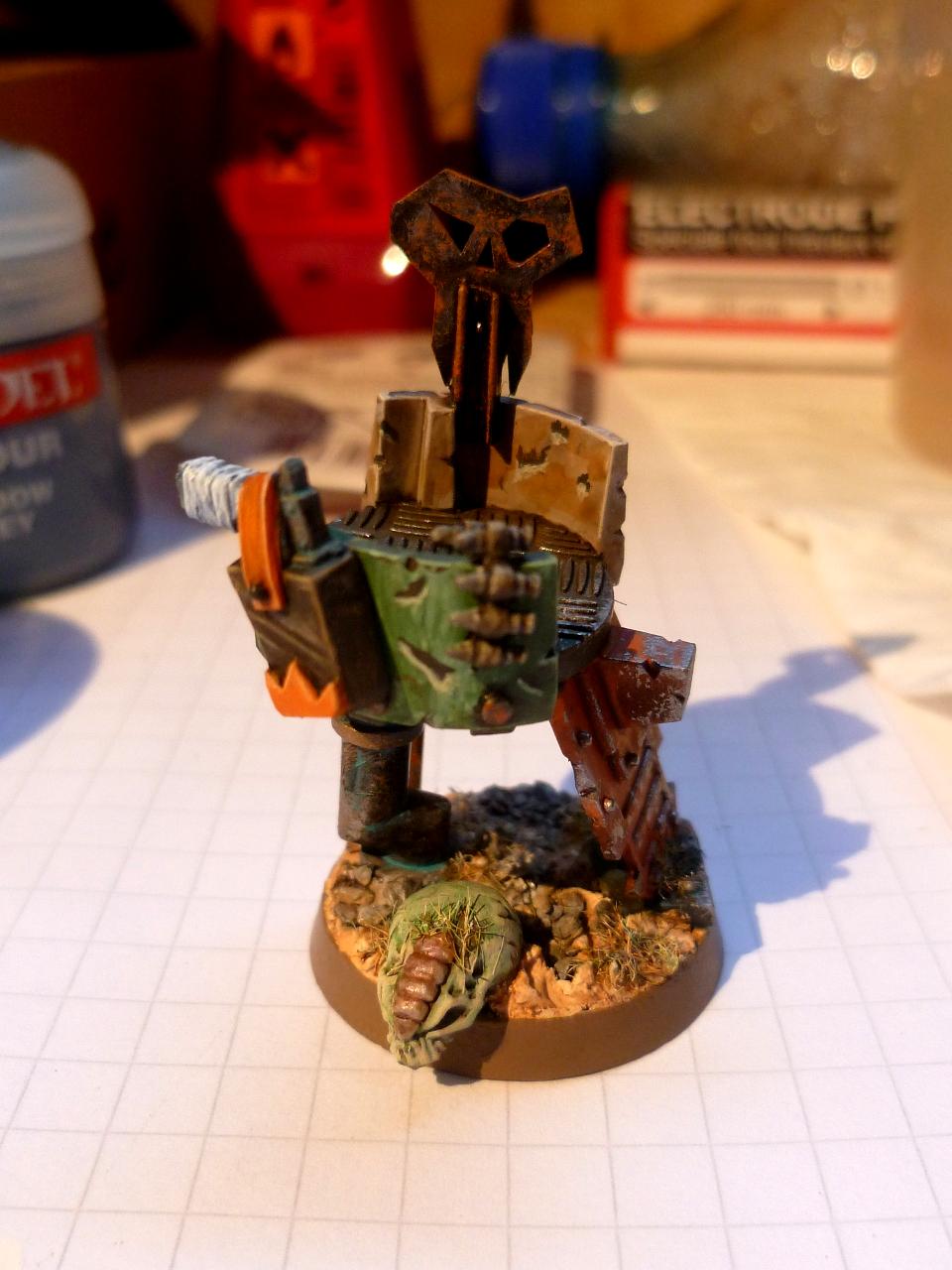 Gretchin, Weathered, Grot Watchtower done 1
