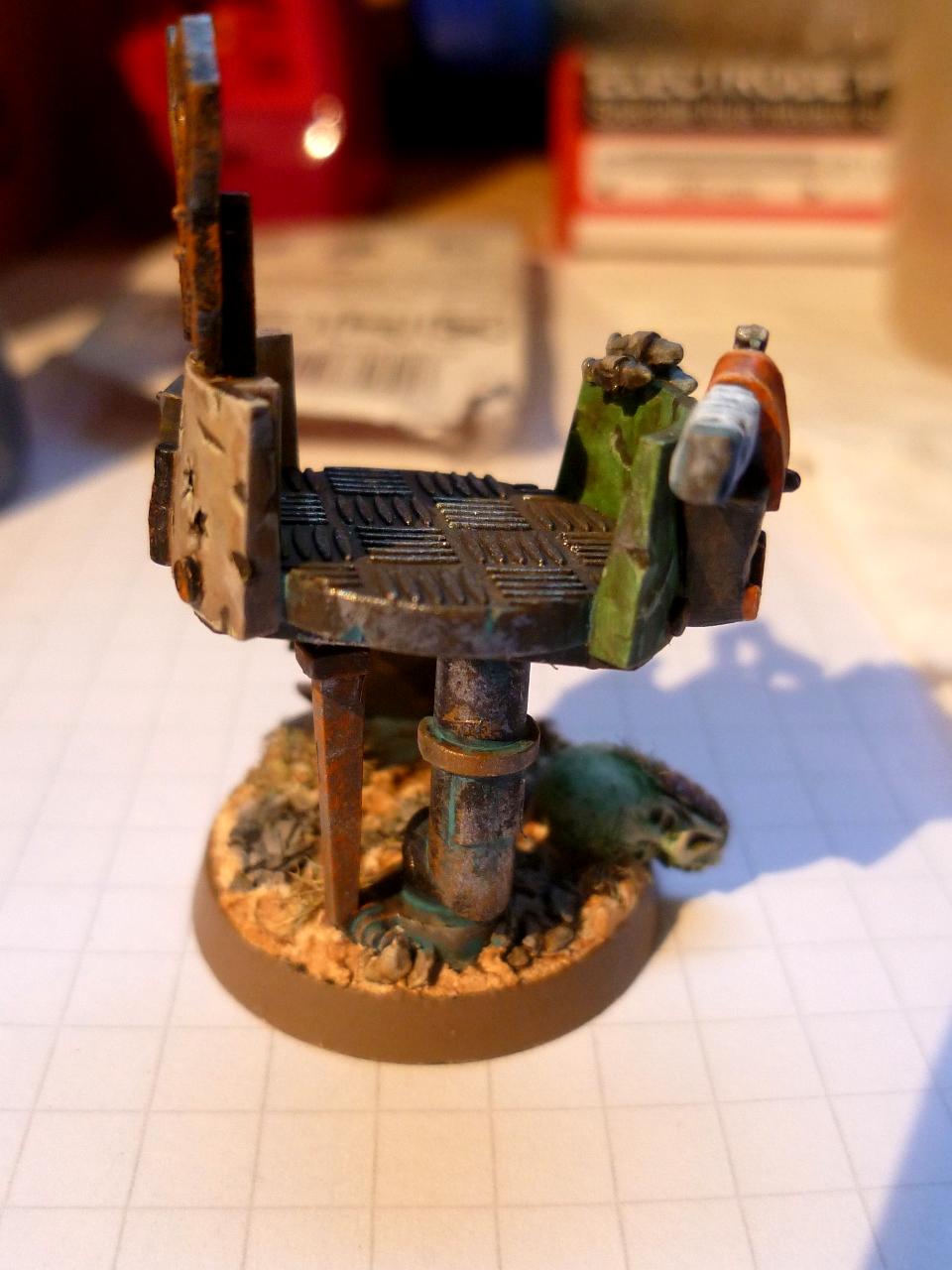 Gretchin, Weathered, Grot Watchtower done 1