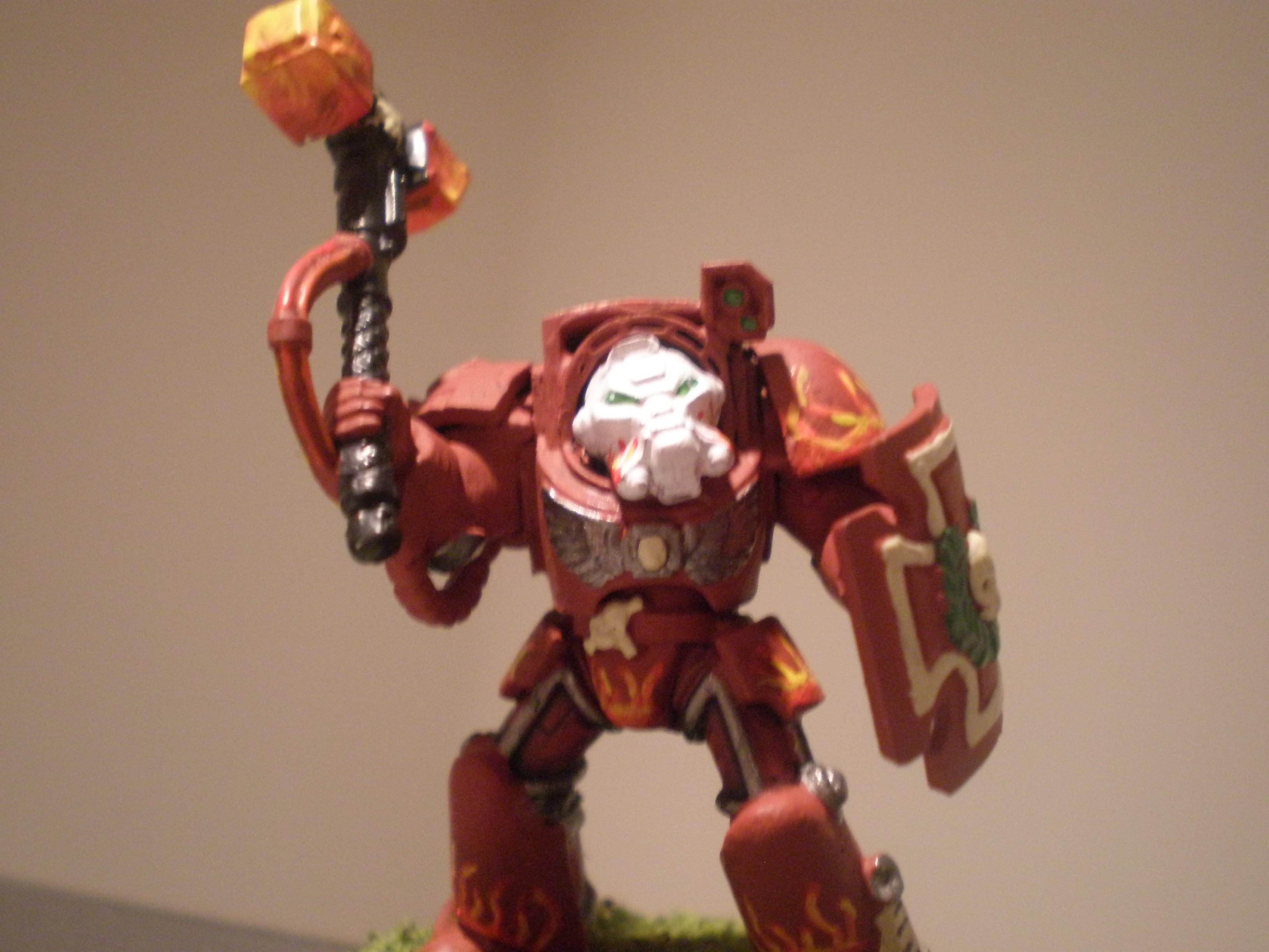 Space Marines, Stormshield, Terminator Armor, Thunderhammer