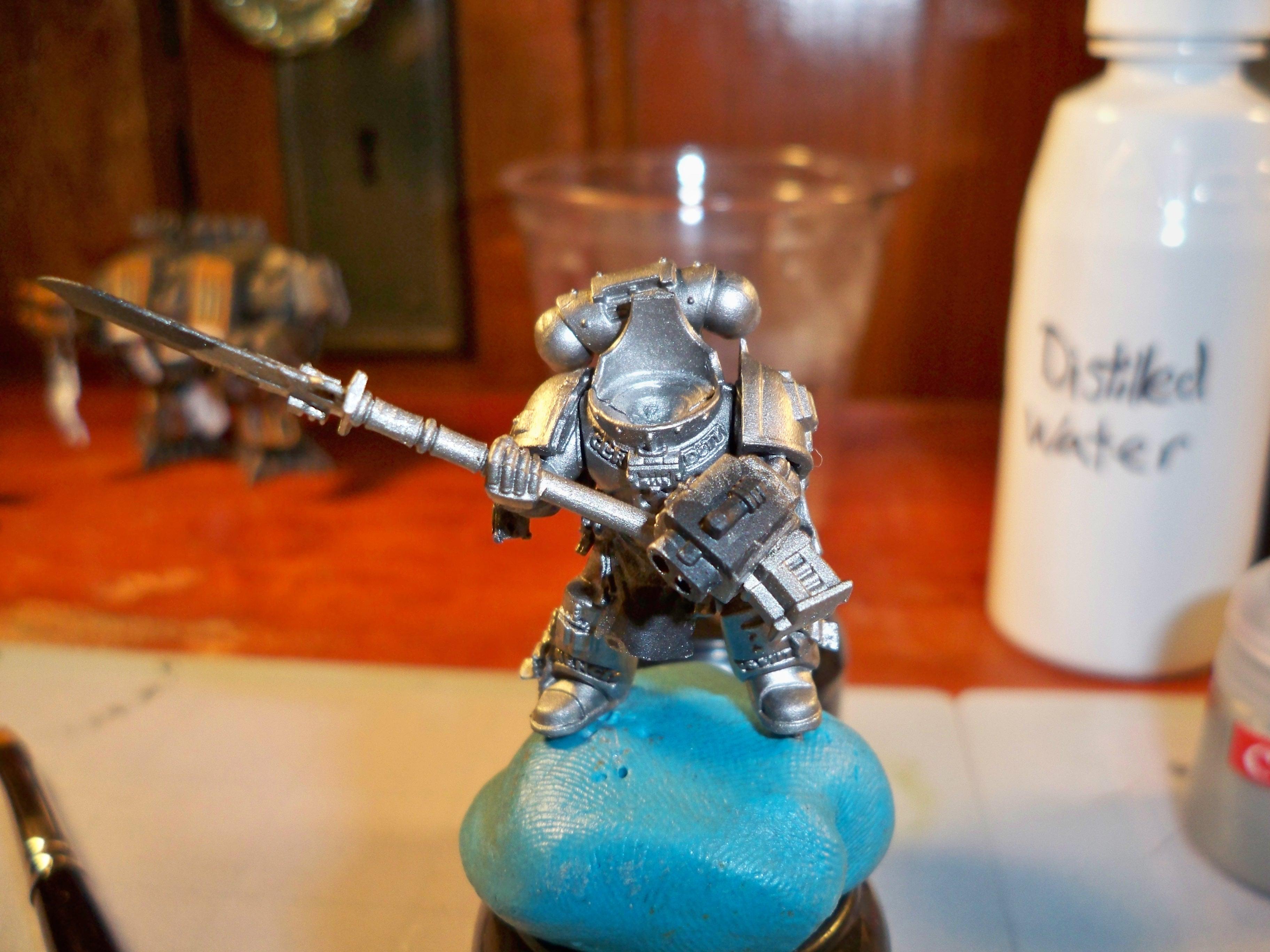 Grey Knights, Terminator Armor, Work In Progress