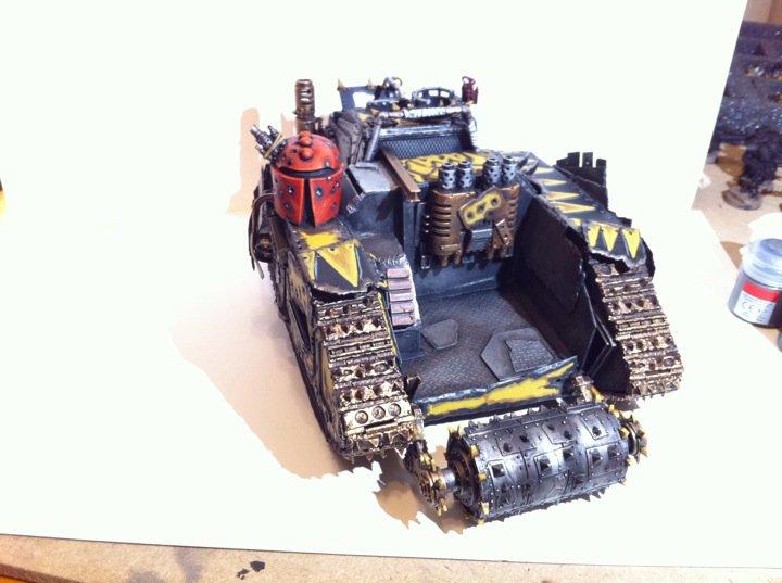 Battlewagon, Land Raider, Looted, Marine Abuse, Orks