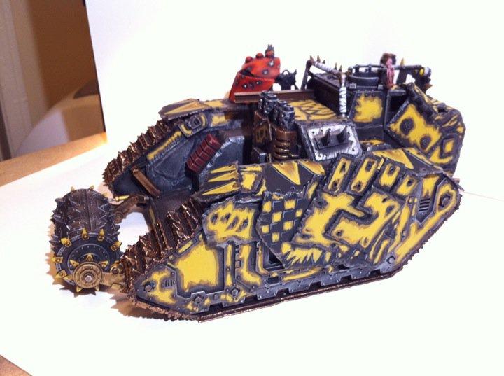 Battlewagon, Land Raider, Looted, Orks