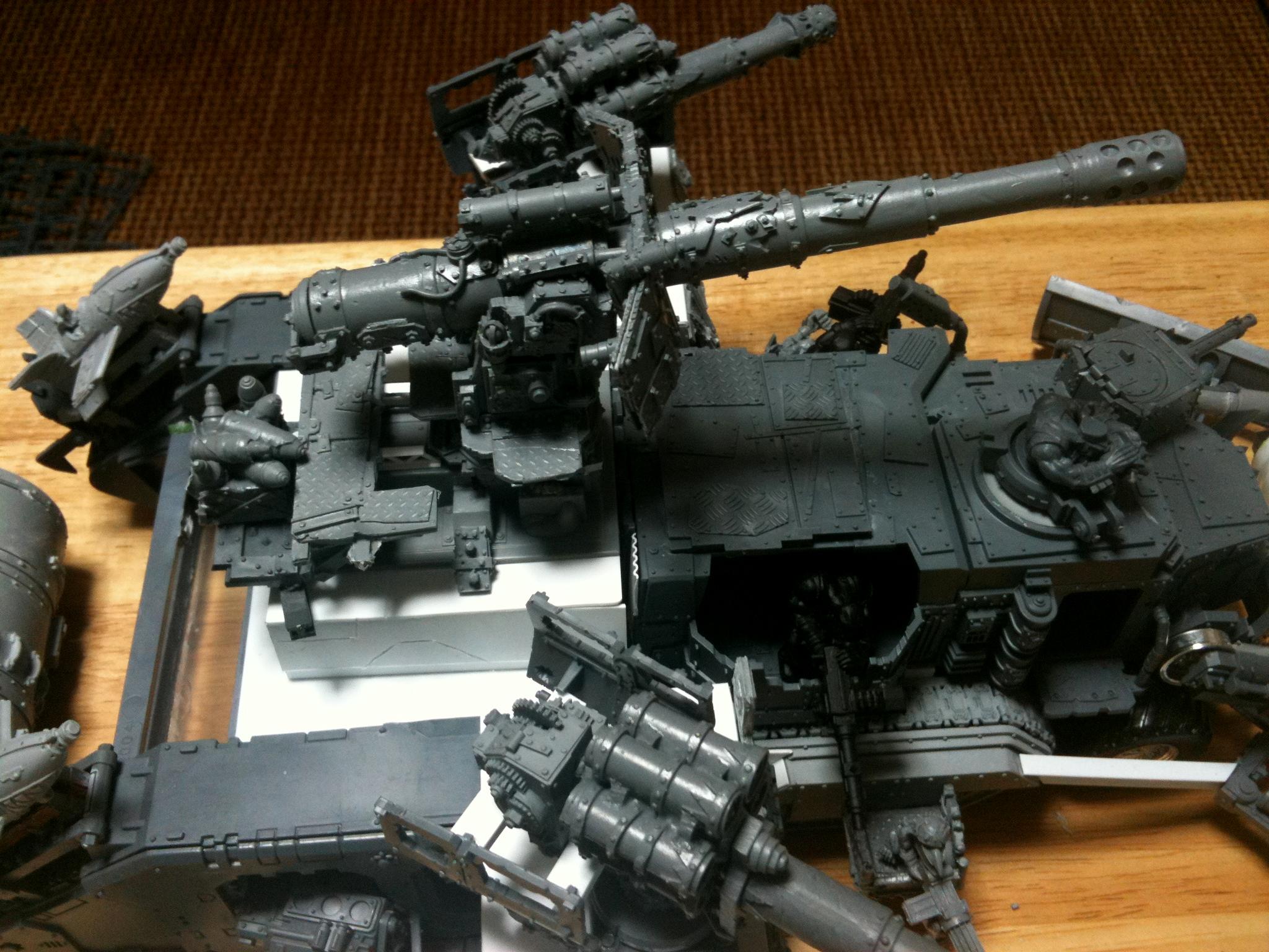Battle Fortress, Battlewagon, Conversion, Orks, Super-heavy, Work In Progress