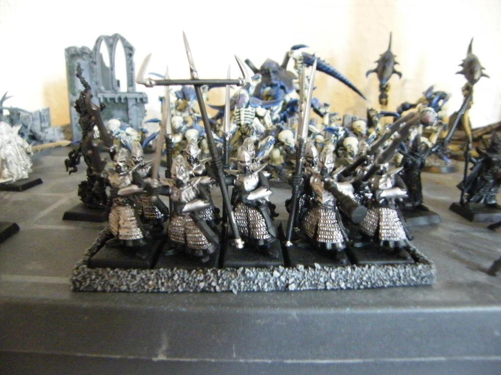 Dark Elves, Warhammer Fantasy, Warriors, Work In Progress