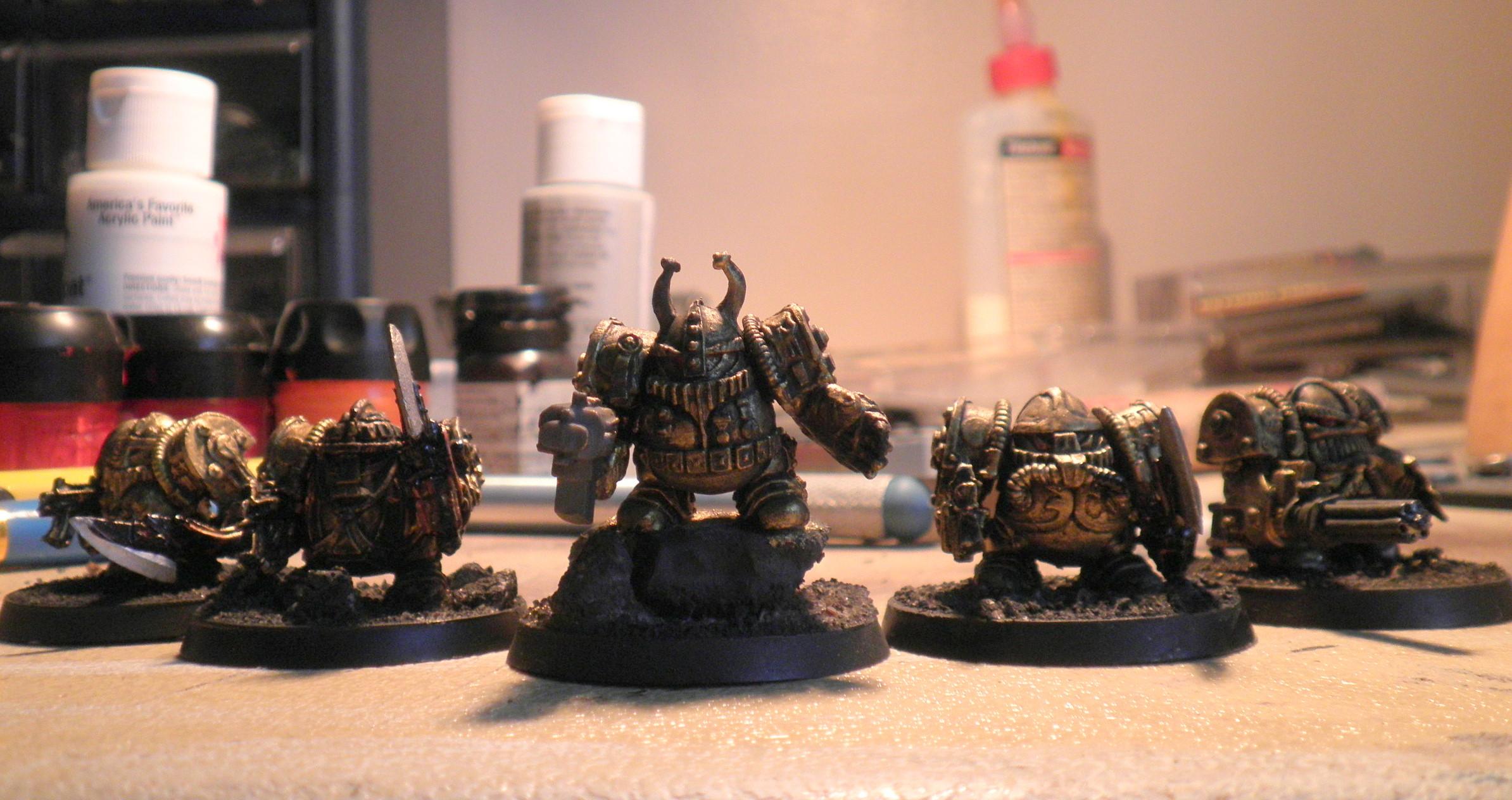 Exo Armour, Rogue Trader, Squats