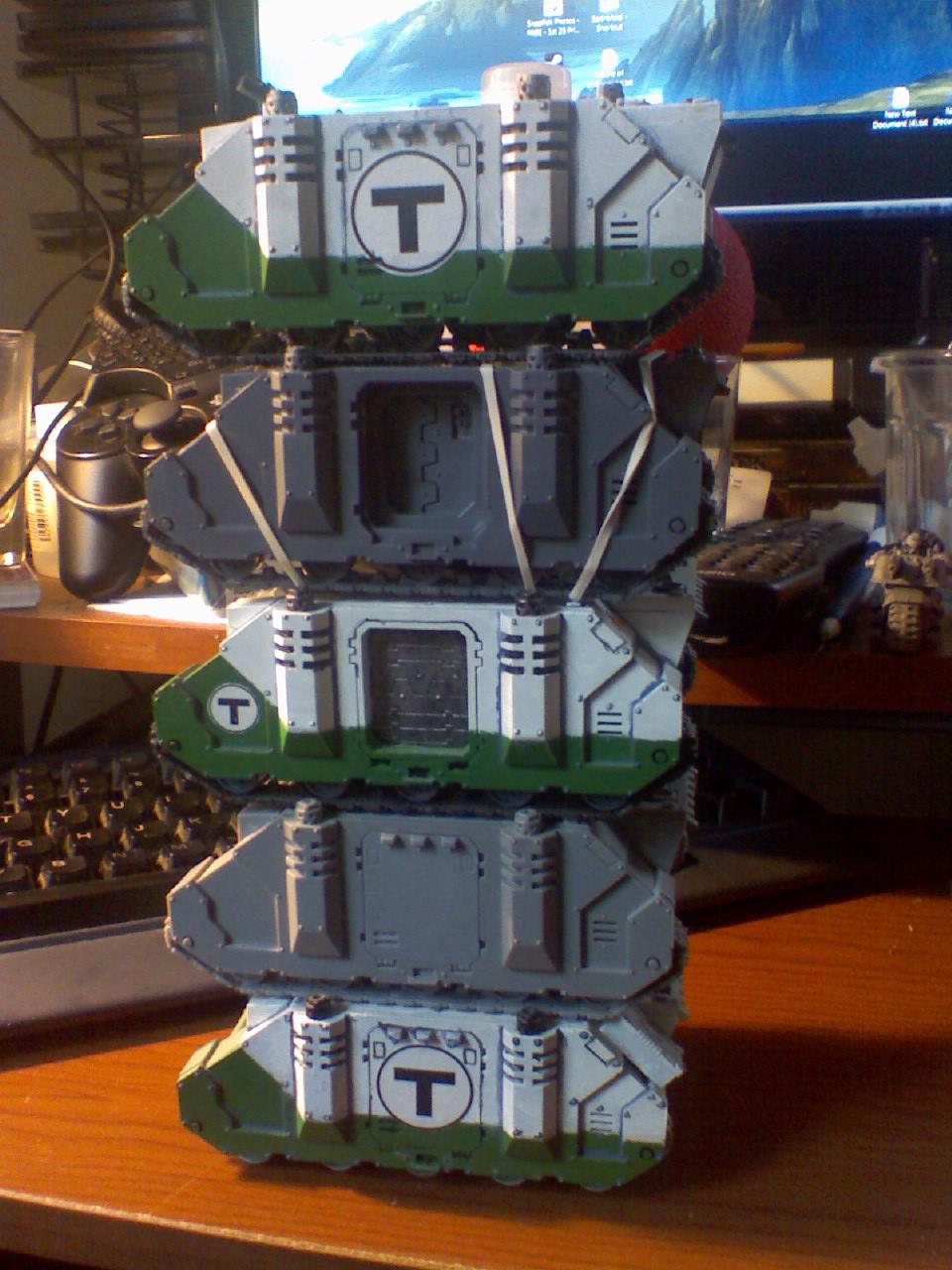 Rhino, Stack