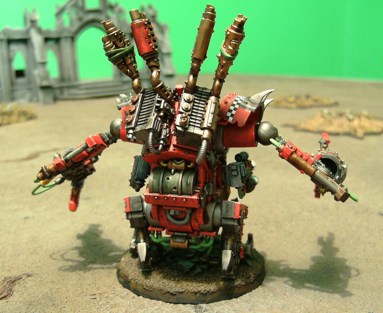 Deff Dread, Evil Suns, Evil Sunz, LED, Orks, Ouze, Walker, Warhammer 40,000