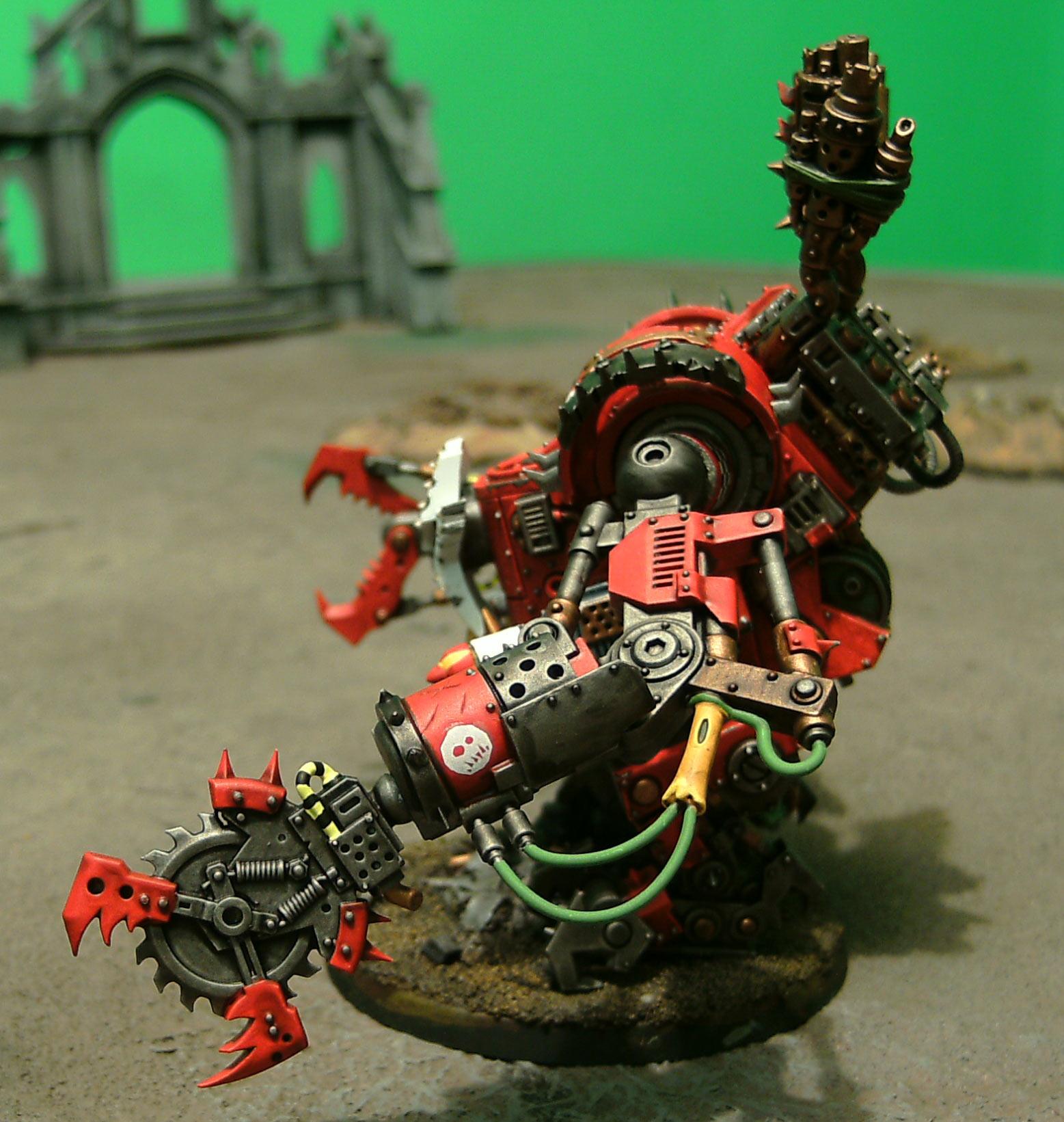 Deff Dread, Evil Suns, Evil Sunz, LED, Orks, Ouze, Walker, Warhammer 40,000