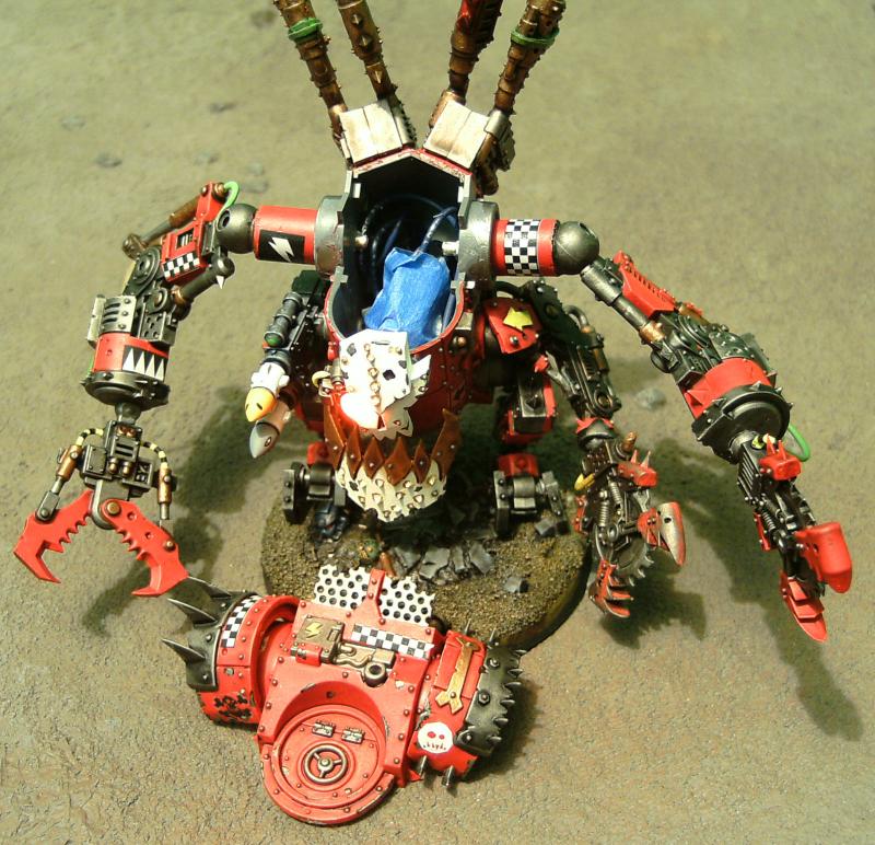 Deff Dread, Evil Suns, Evil Sunz, LED, Orks, Ouze, Walker, Warhammer ...
