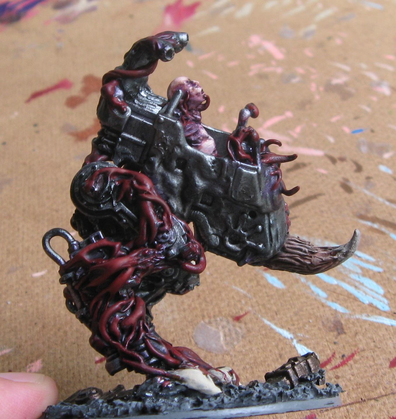 Chaos Daemons, Conversion, Daemon Prince, Daemons, Nurgle