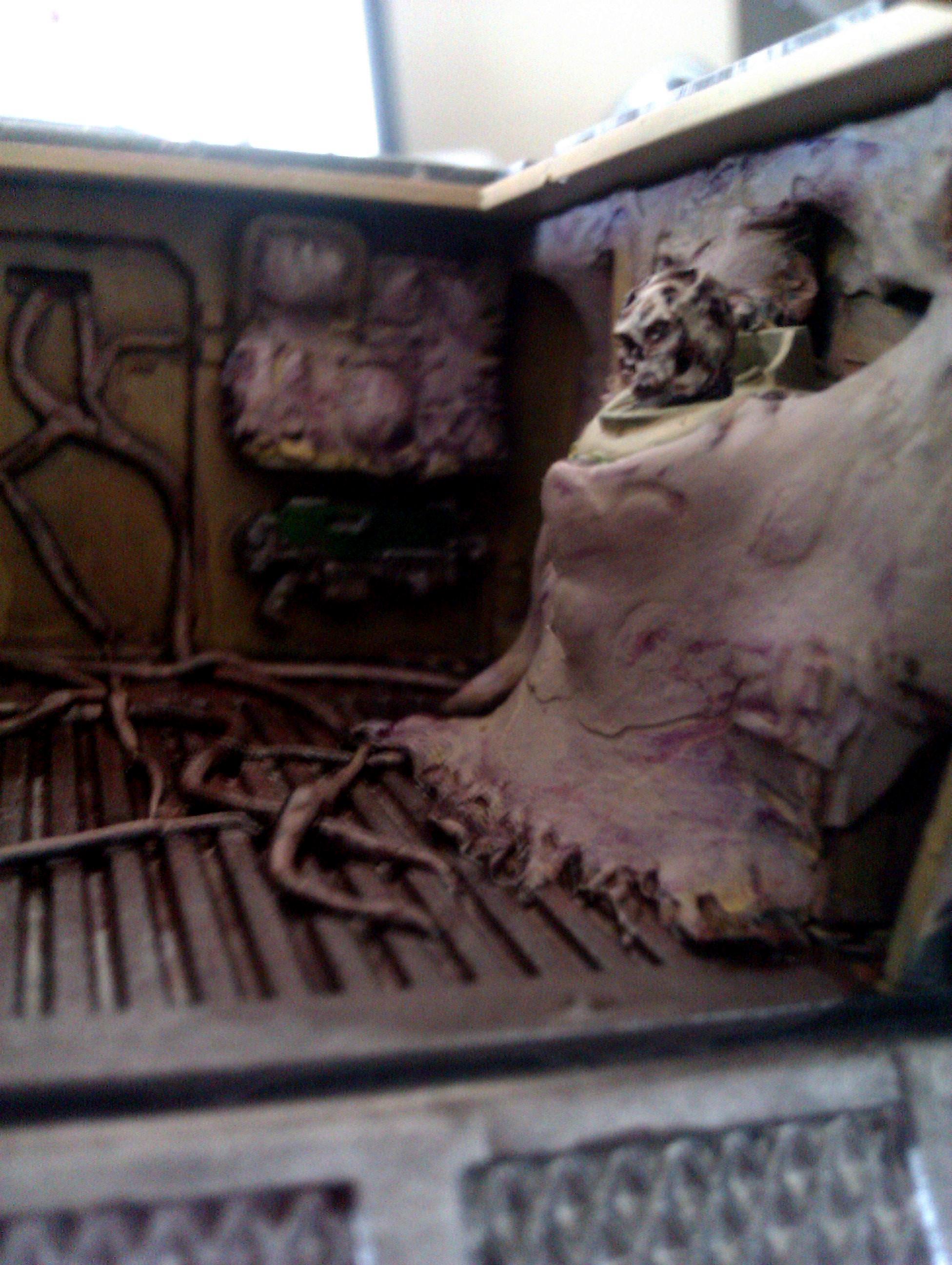 Chaos, Inside, Interior, Nurgle, Rhino, Space, Space Marines
