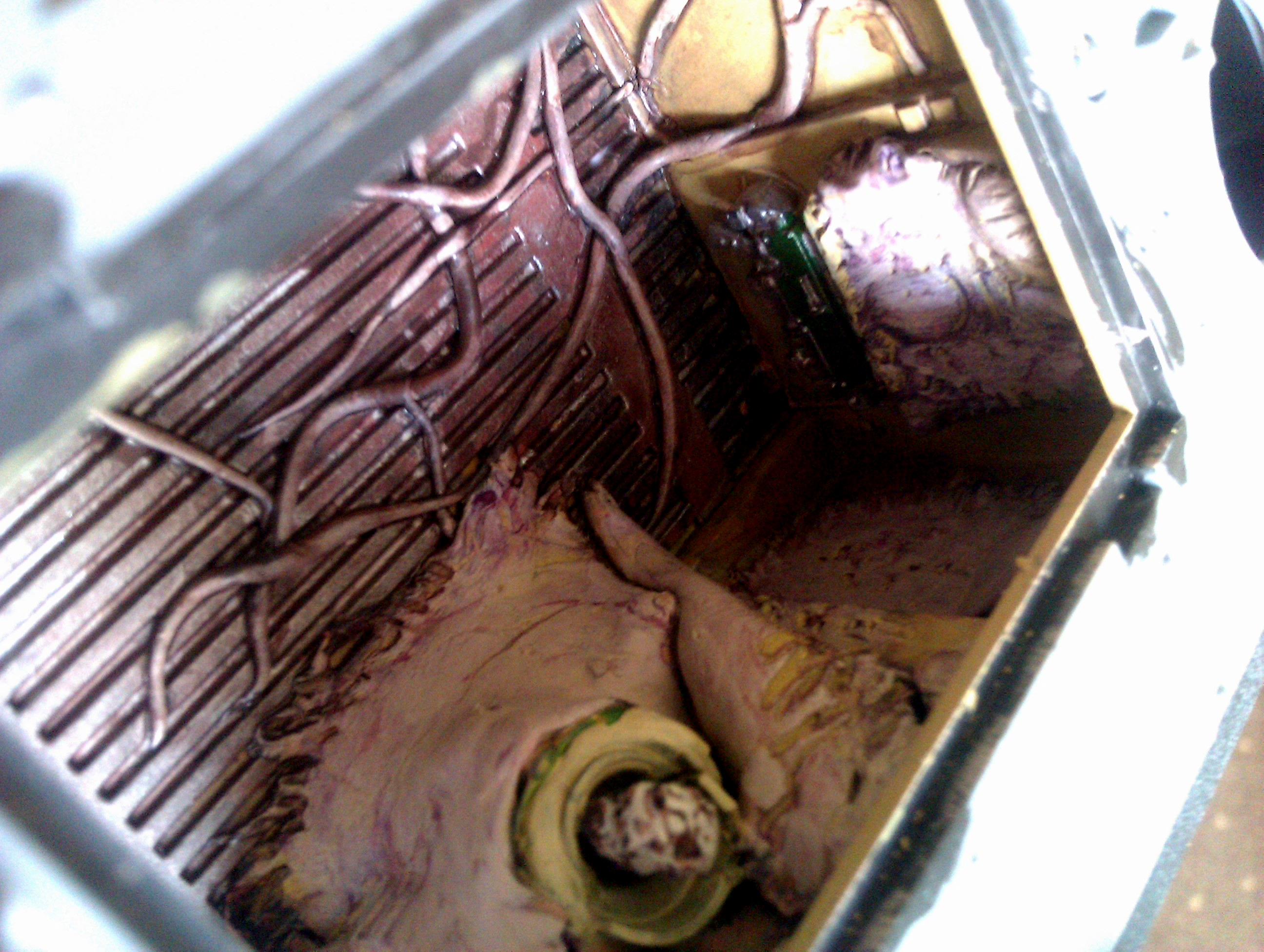 Chaos, Inside, Interior, Nurgle, Rhino, Space, Space Marines