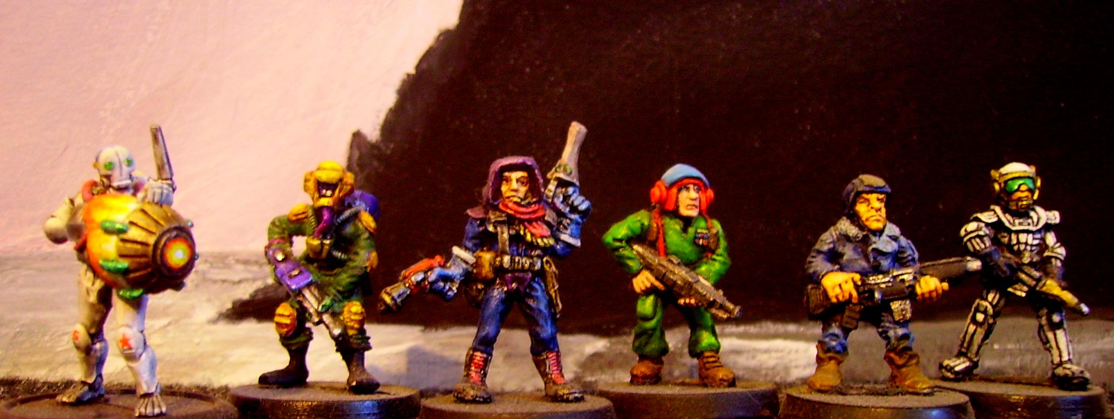 Rouge Trader, Mercs and pirates