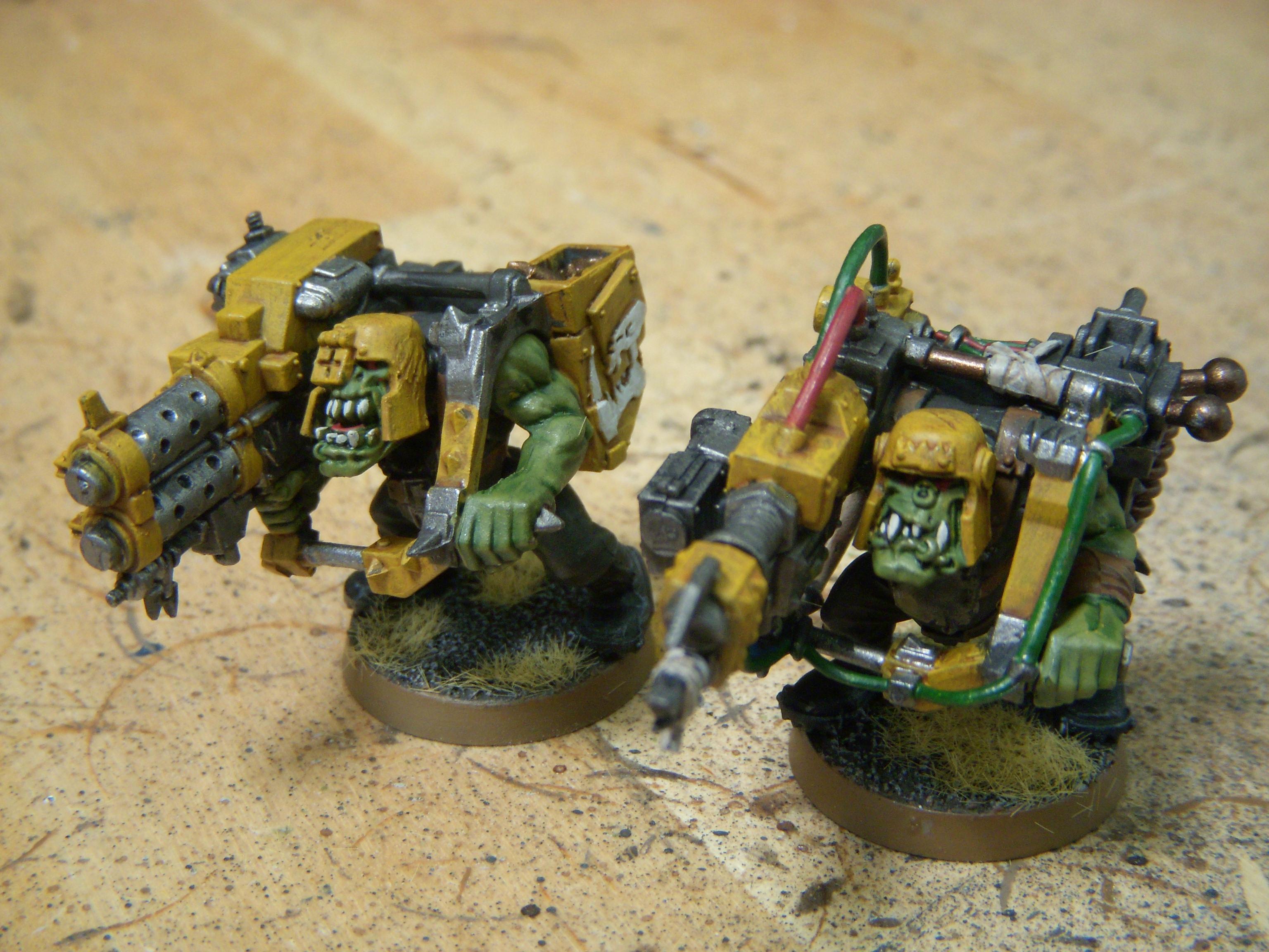 Bad Moon Orks, Imperial Guard Mordian Iron Guard Bad Moon Orks, Mordian Imperial Guard