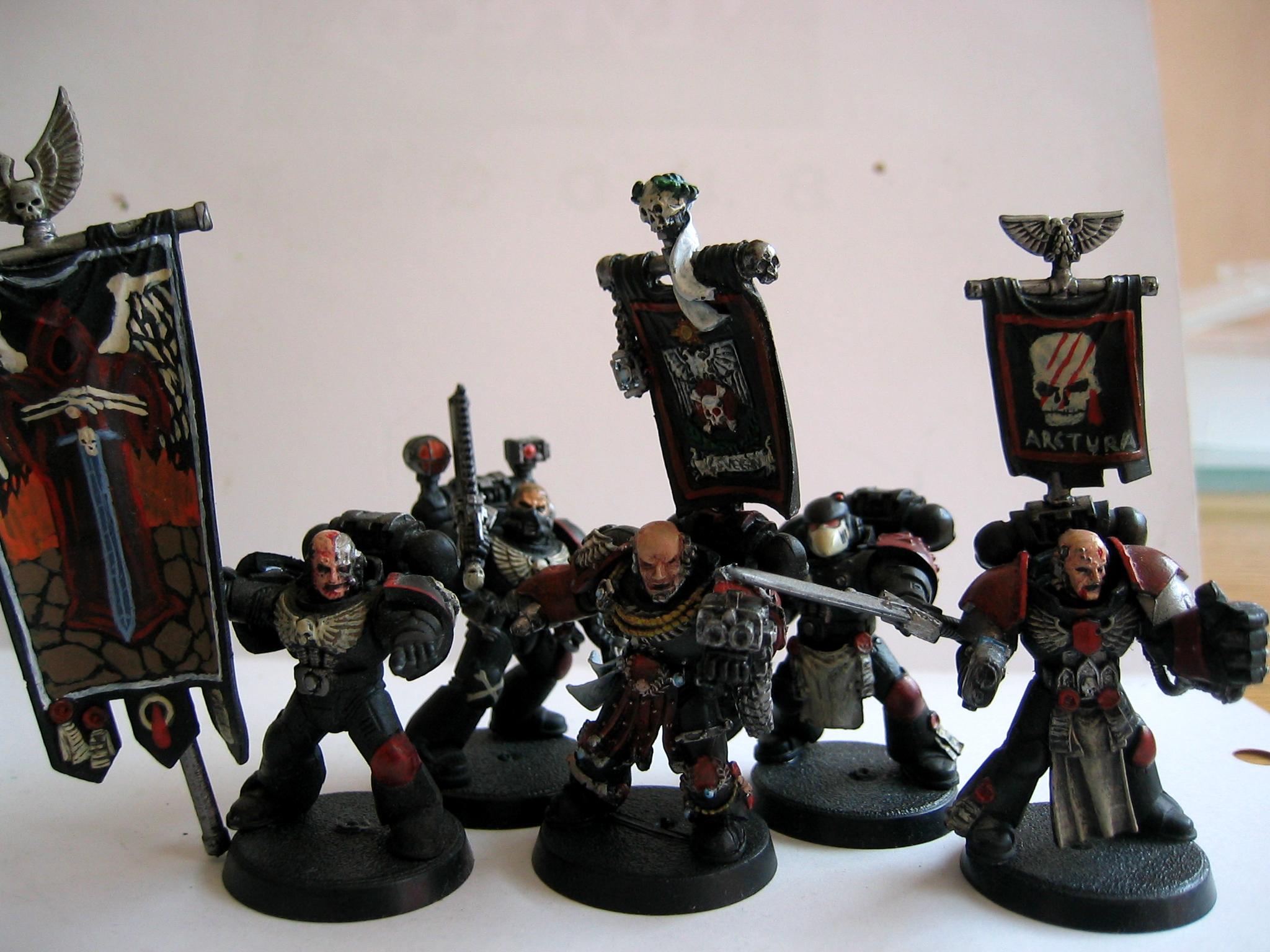 Command Squad, Conversion, Maulers, Space Marines