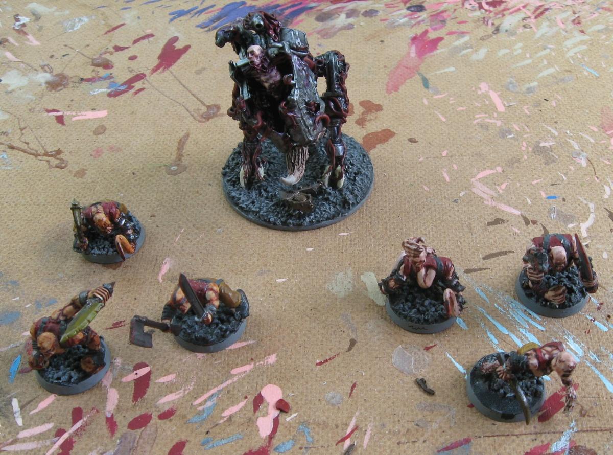 Chaos Daemons, Daemon Prince, Daemons, Harrowed, Nurgle, Plaguebearers