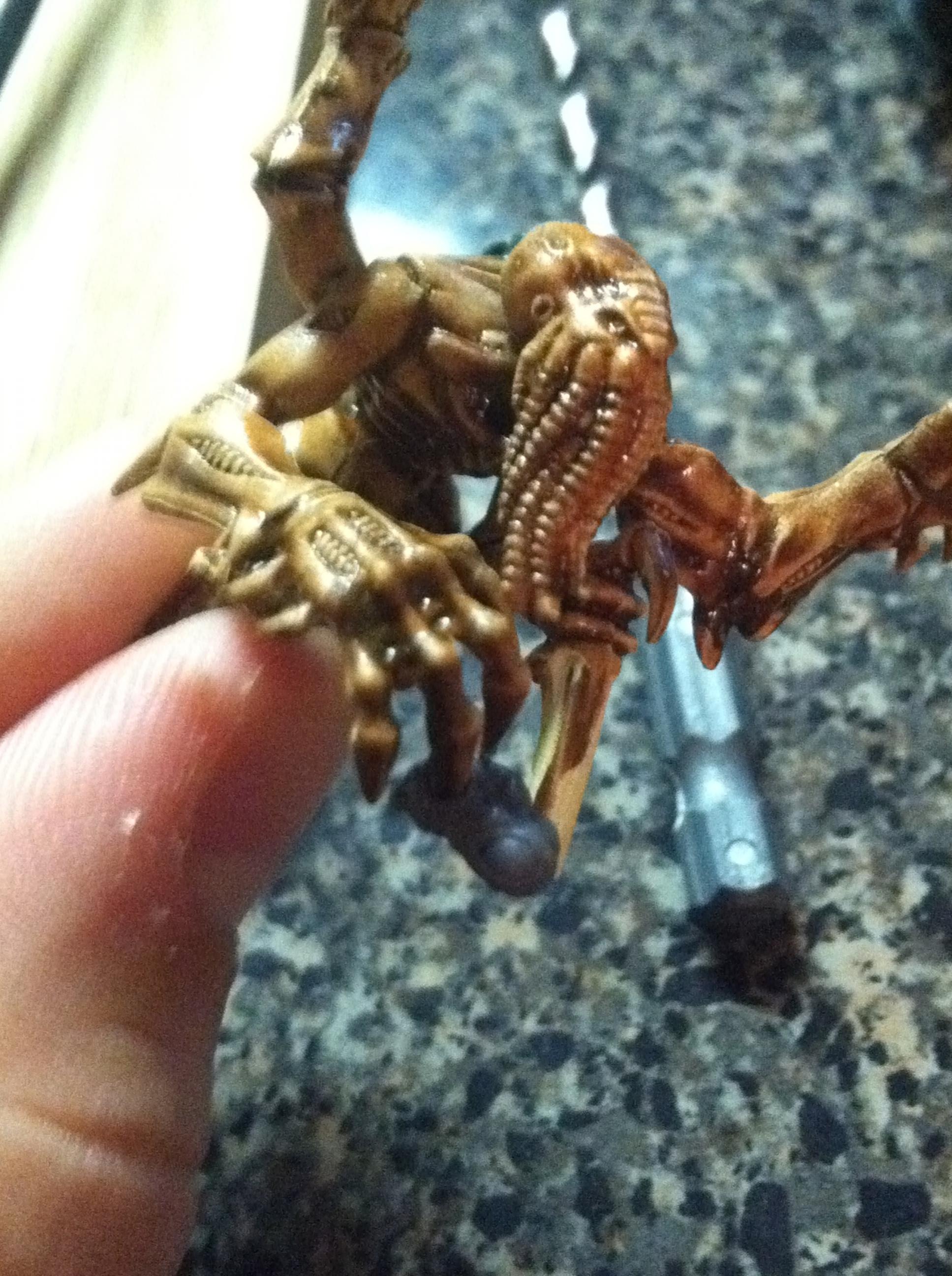 Slides right on the Broodlord's claw. Where next?