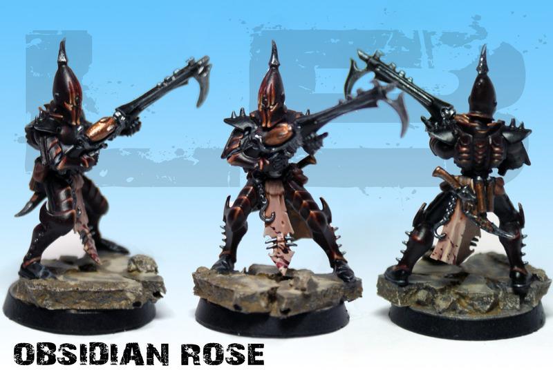Dark Eldar, Obsidian Rose, Warriors