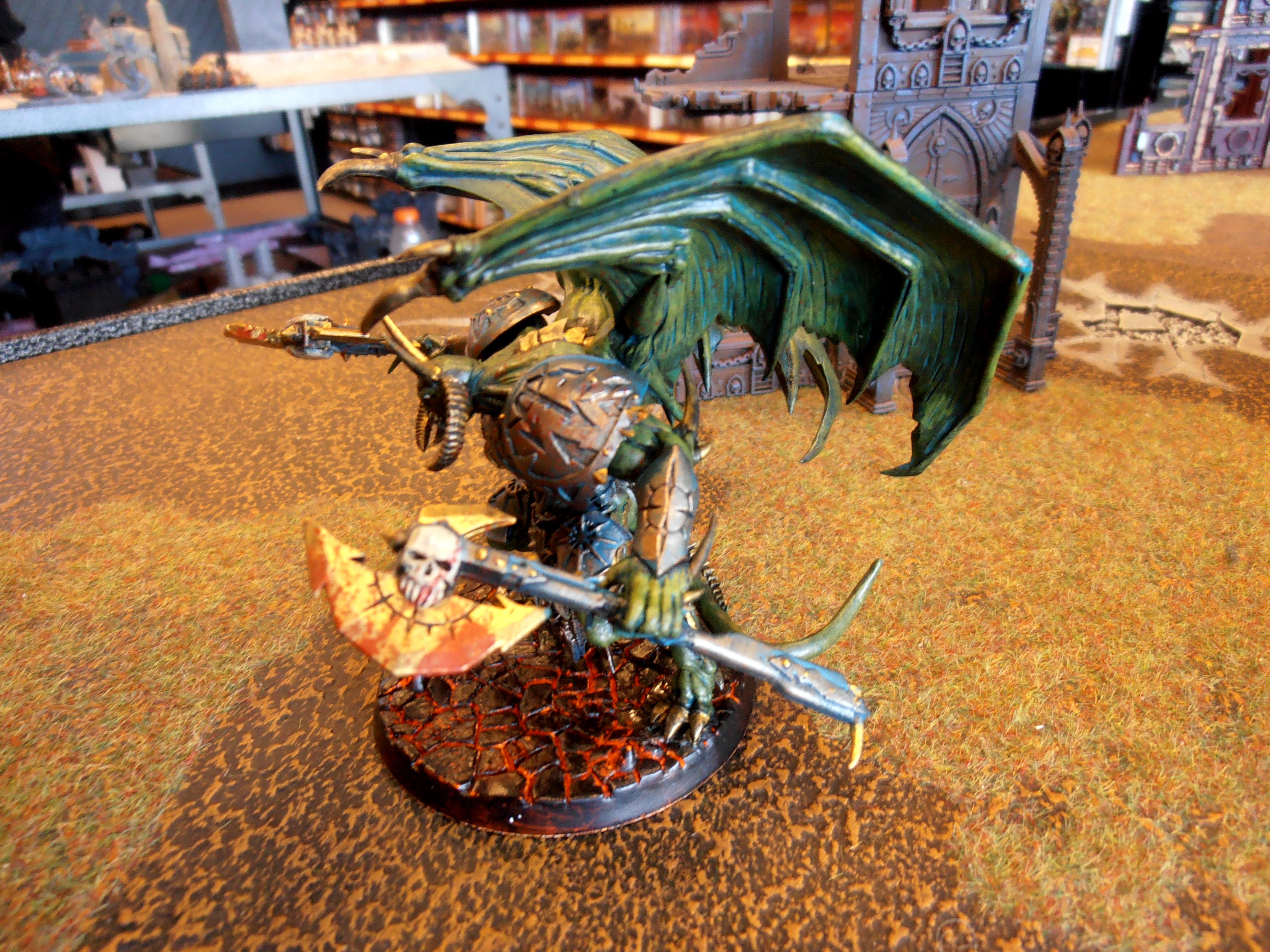 Chaos, Chaos Space Marines, Daemon Prince, Daemons, Dp, Nurgle, Slaanesh