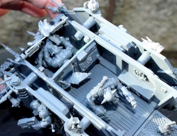 Orks, Tank, Ork Looted Rhino