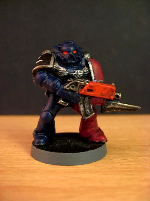 Bolter, Space Crusade, Space Marines - Marine with Space Crusade Bolter ...