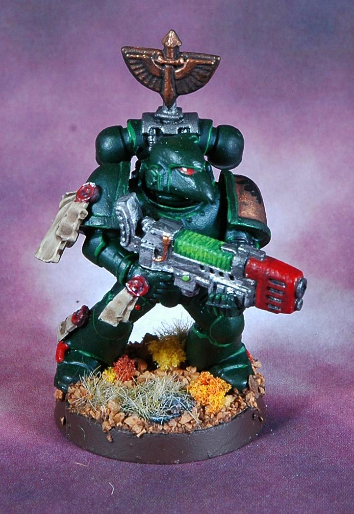 Dark Angels, Gms, Plasma Gun, Space Marines, Warhammer 40,000