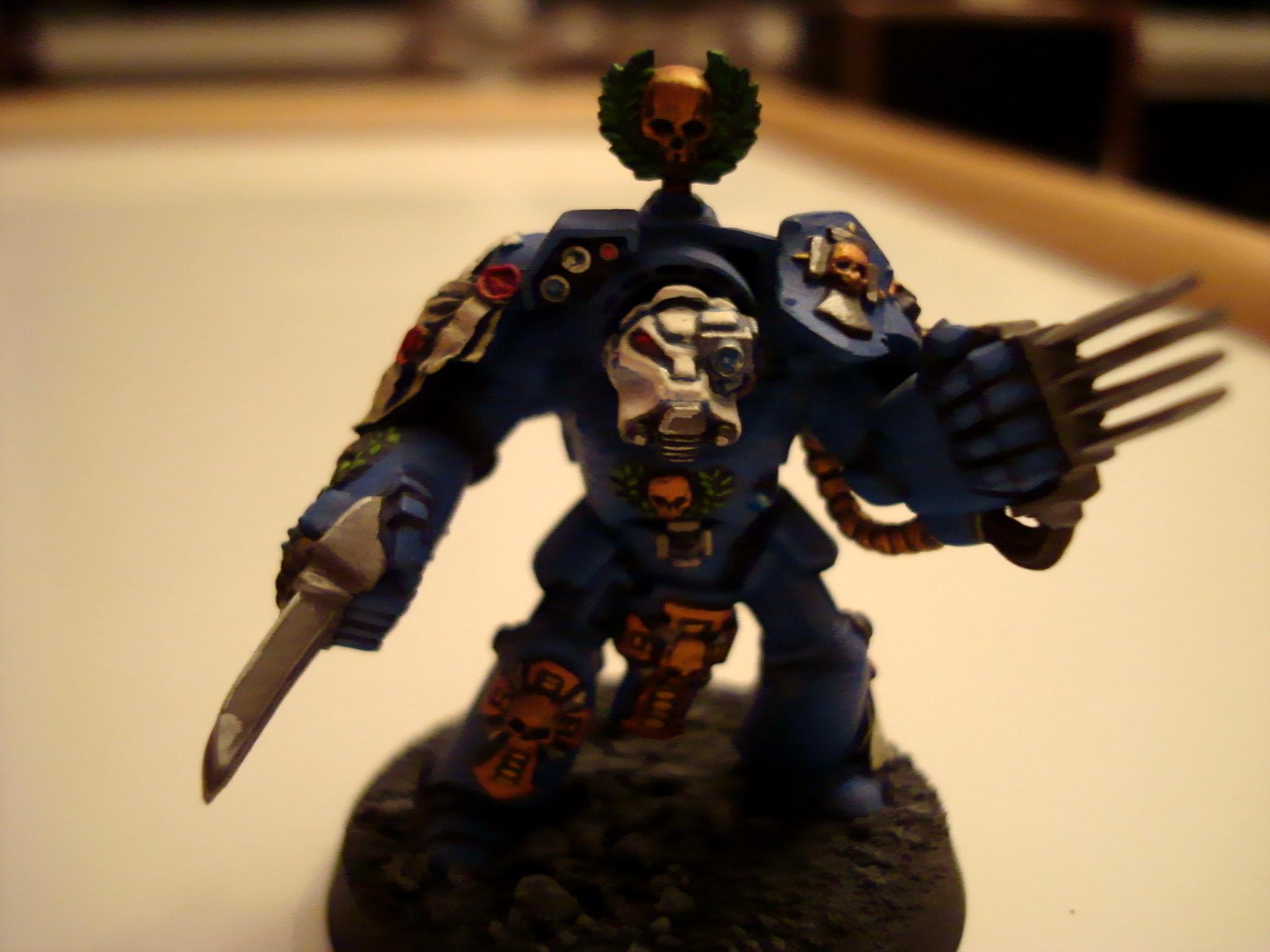 Close Combat, Lightning Claws, Terminator Armor, Thunderhammer And Storm Sheild, Ultramarines