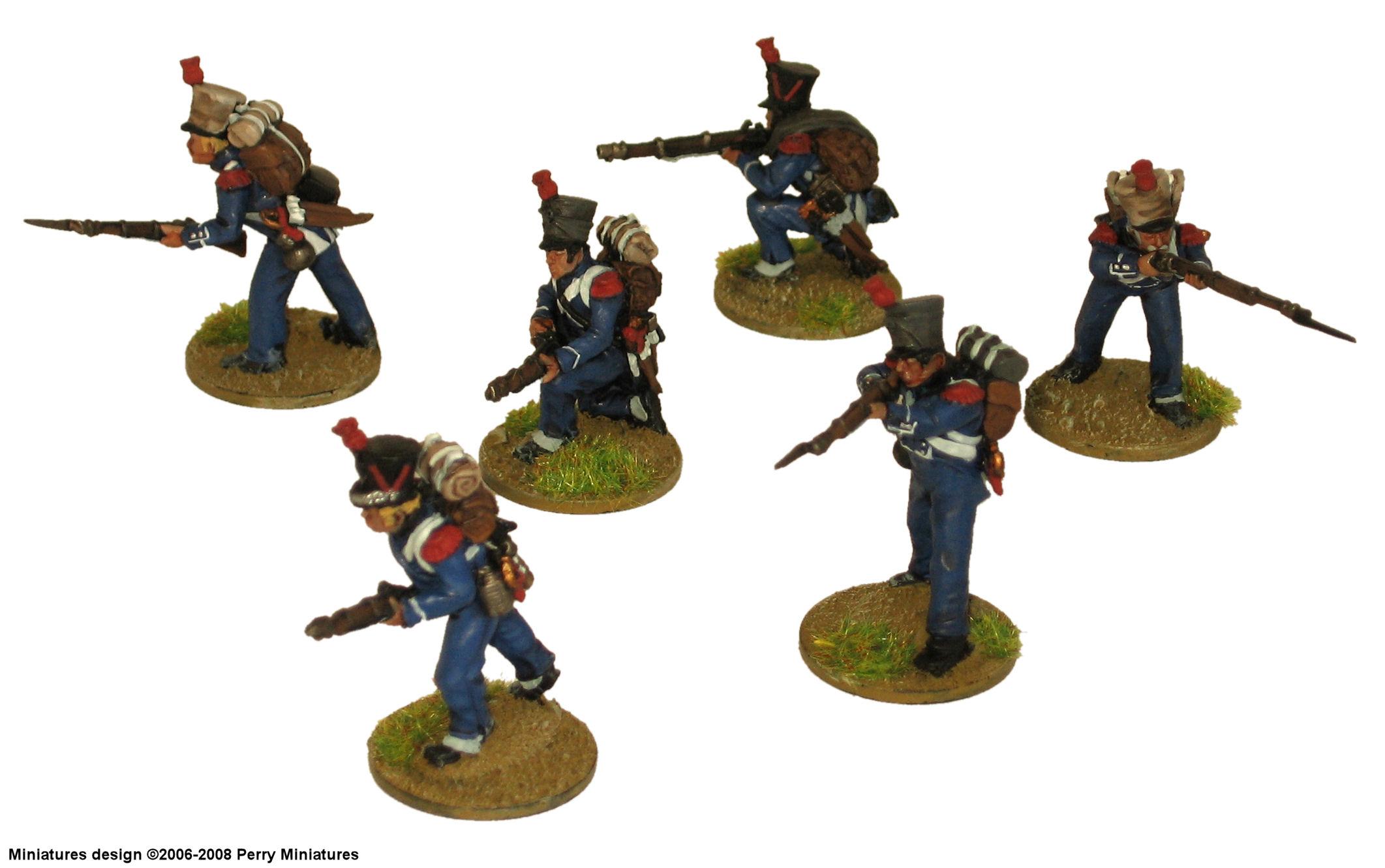 Battalion, French, Historical, Light, Napoleonic, Perry