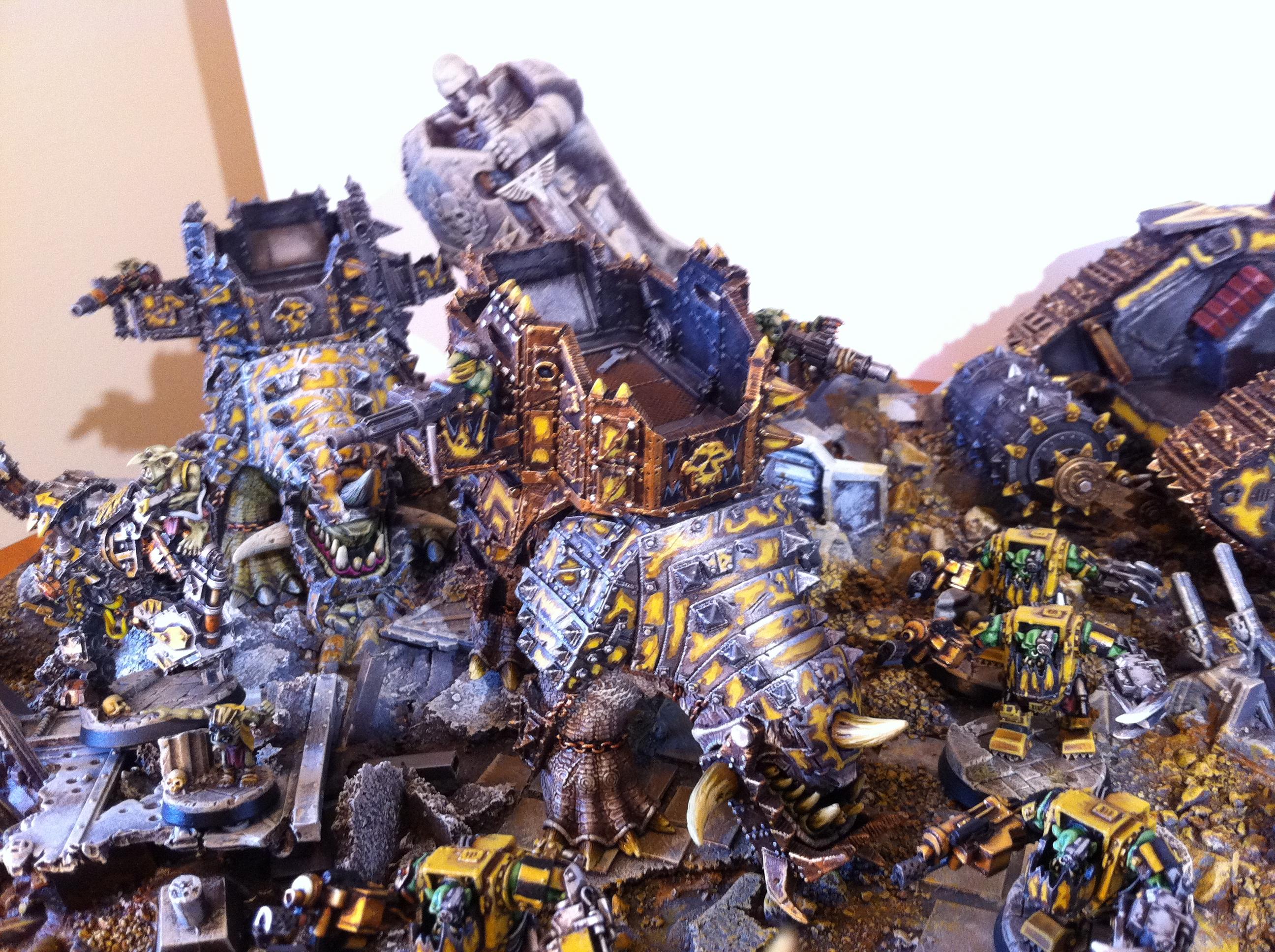 Bad Moons, Orks, Squiggoth, Warhammer 40,000