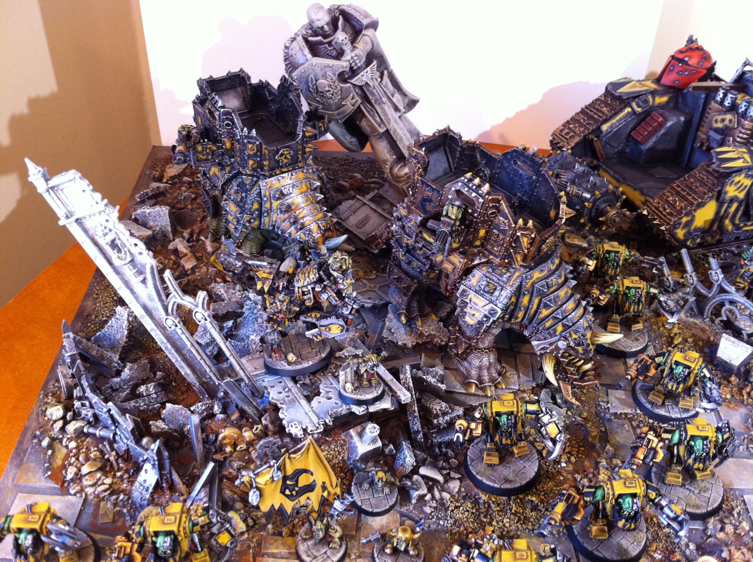 Mega Armor, Orks, Squiggoth