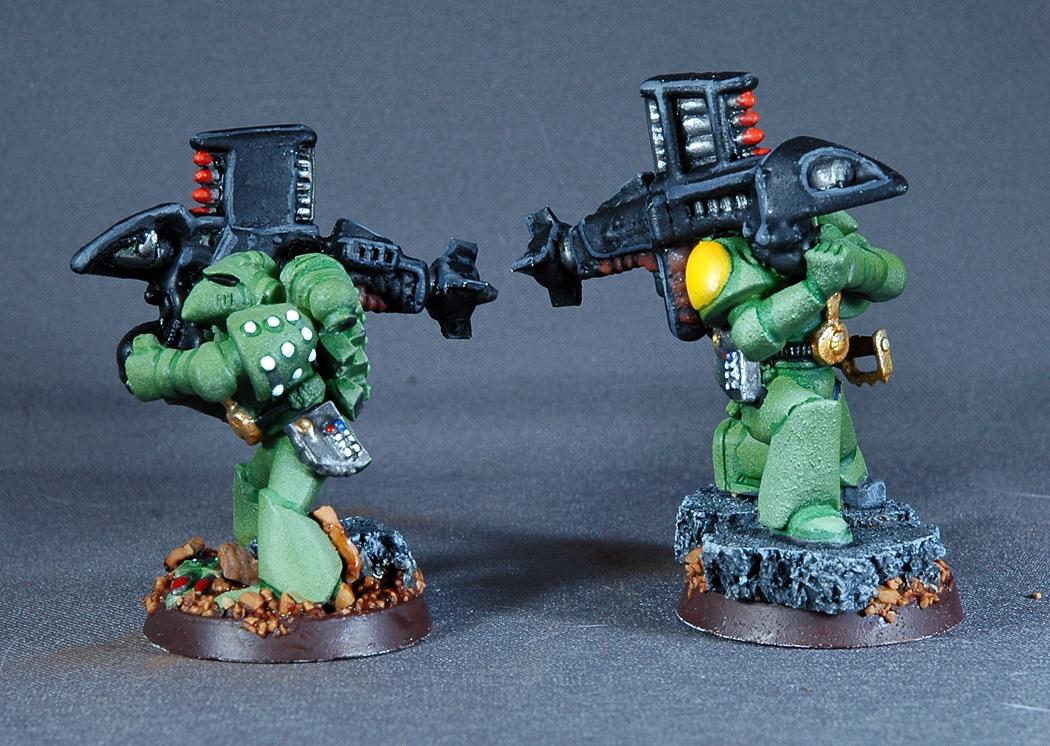 Devastators, Mantis Warriors, Space Marines, Warhammer 40,000, Work In Progress