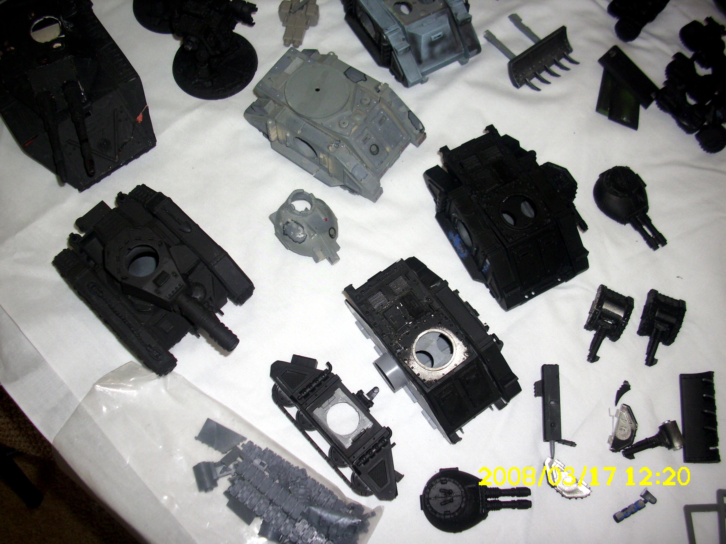 Leman Russ, Predator Mki, Predator Mkii, Space Marines, Warhammer 40,000
