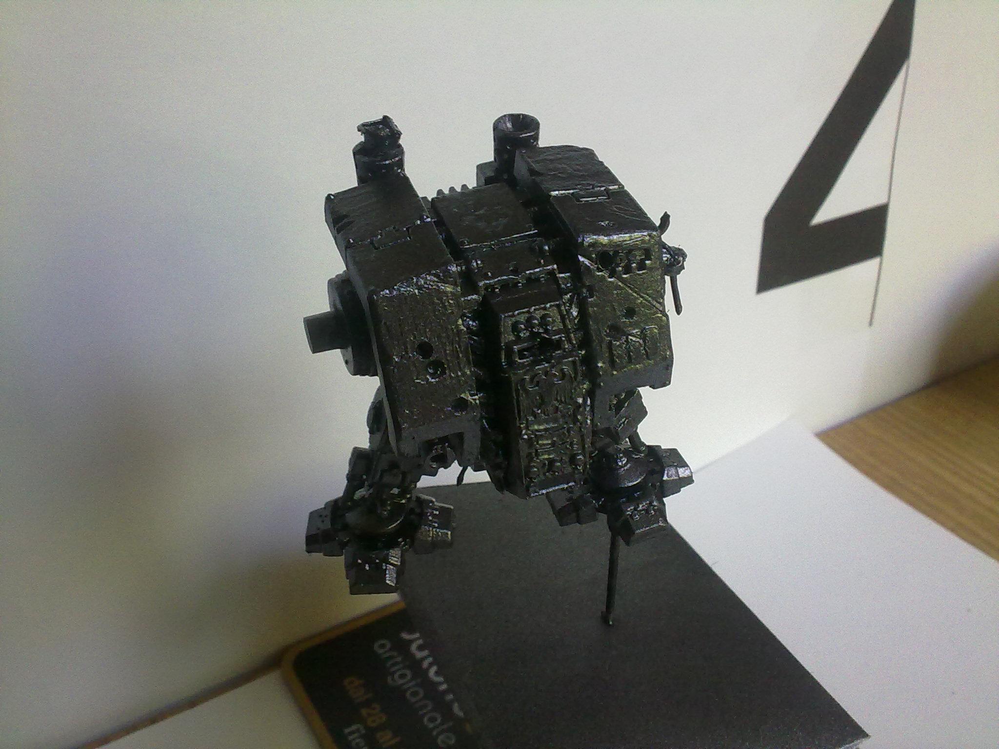 Dreadnought, Hazard Stripes, Iron Warriors