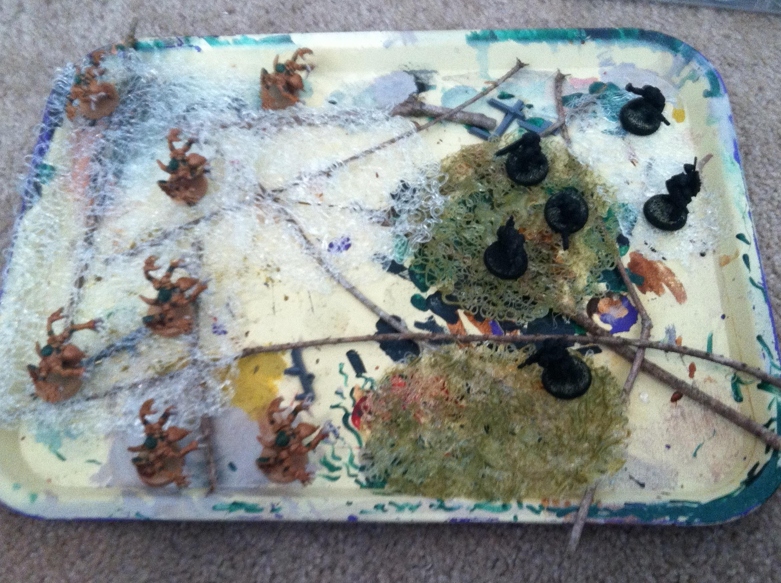 Ok, yeah, that table belongs to the Tyranids