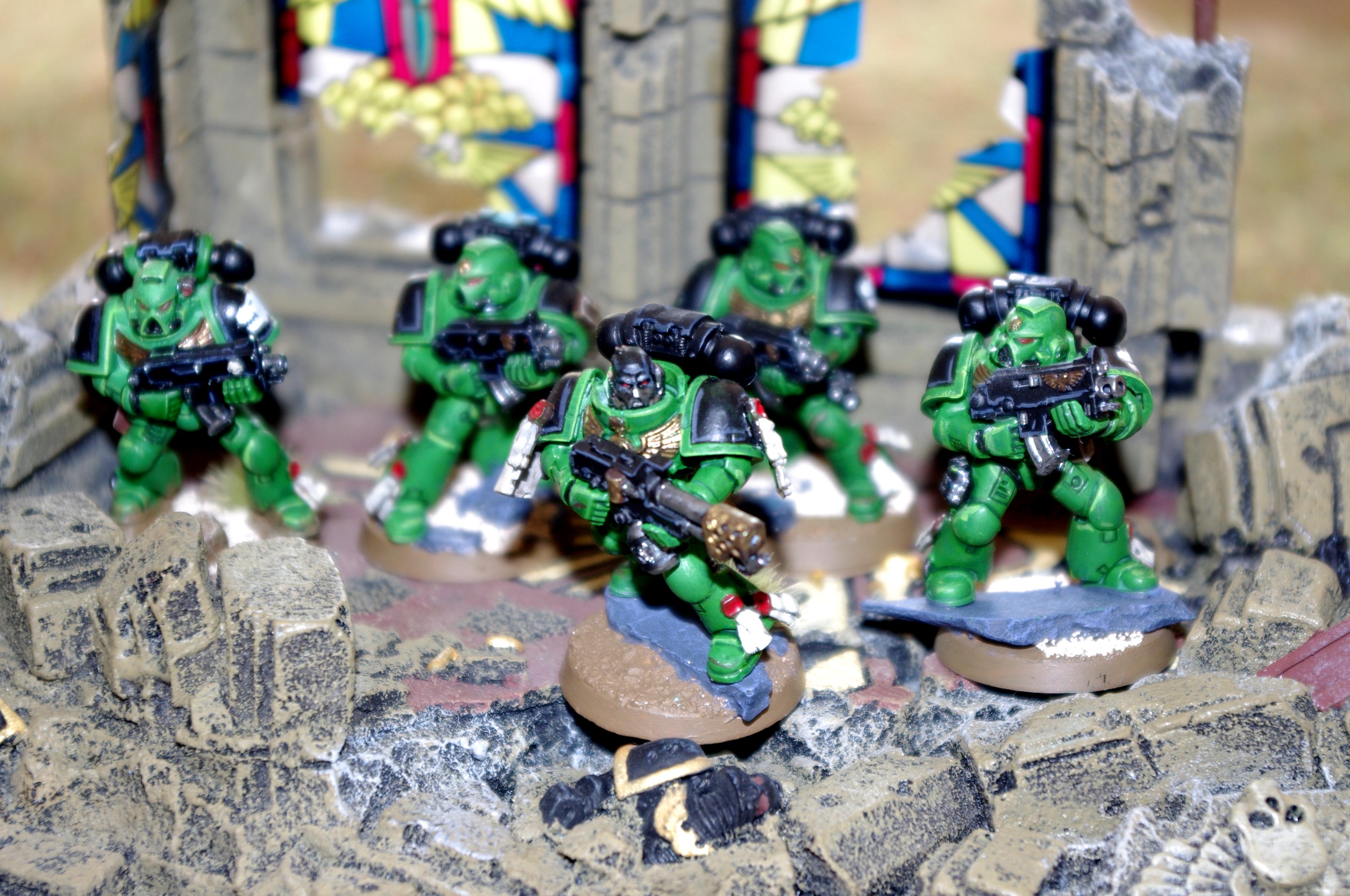 Fire Born, Salamanders, Space Marines