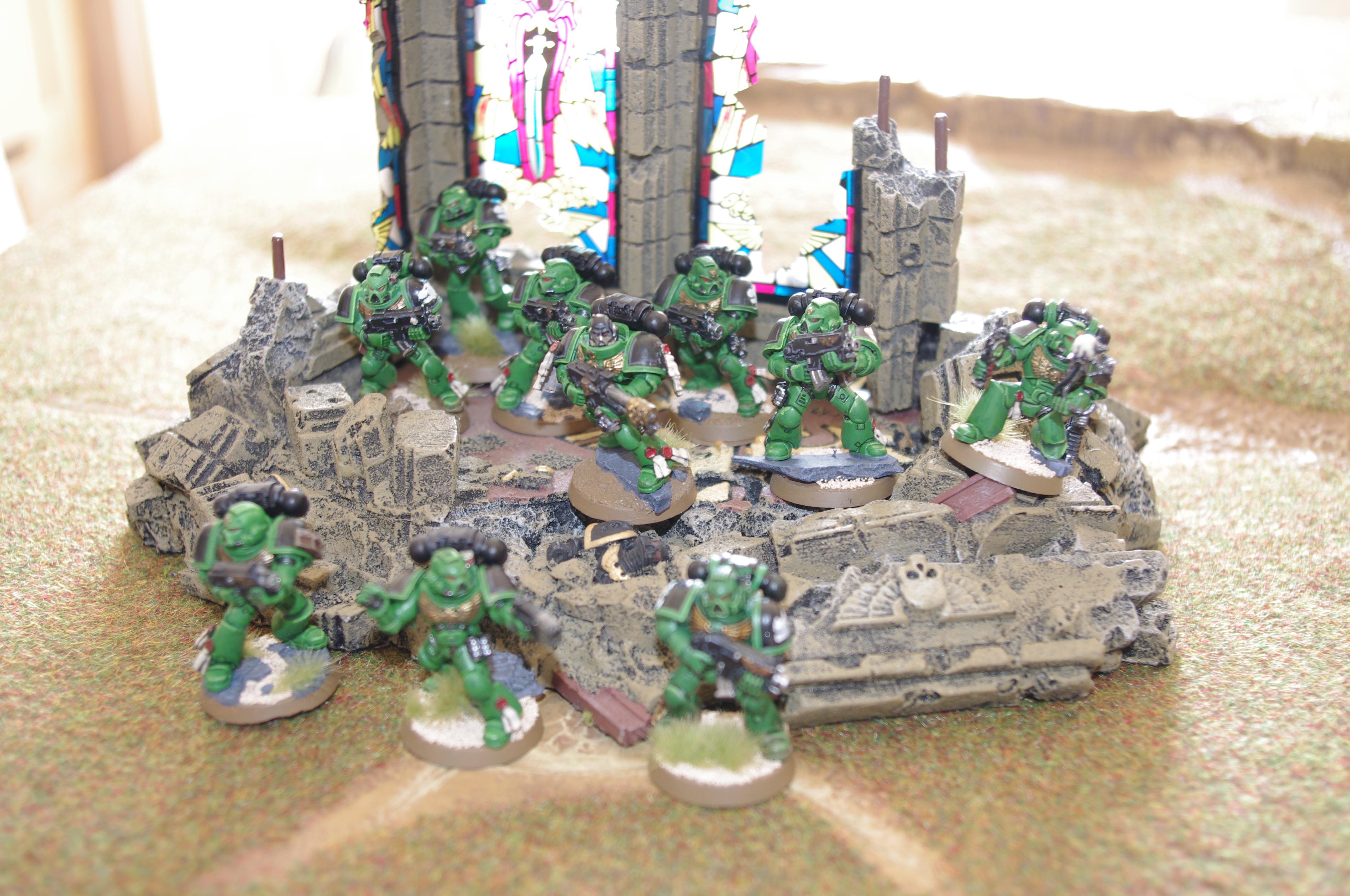 Fire Born, Salamanders, Space Marines