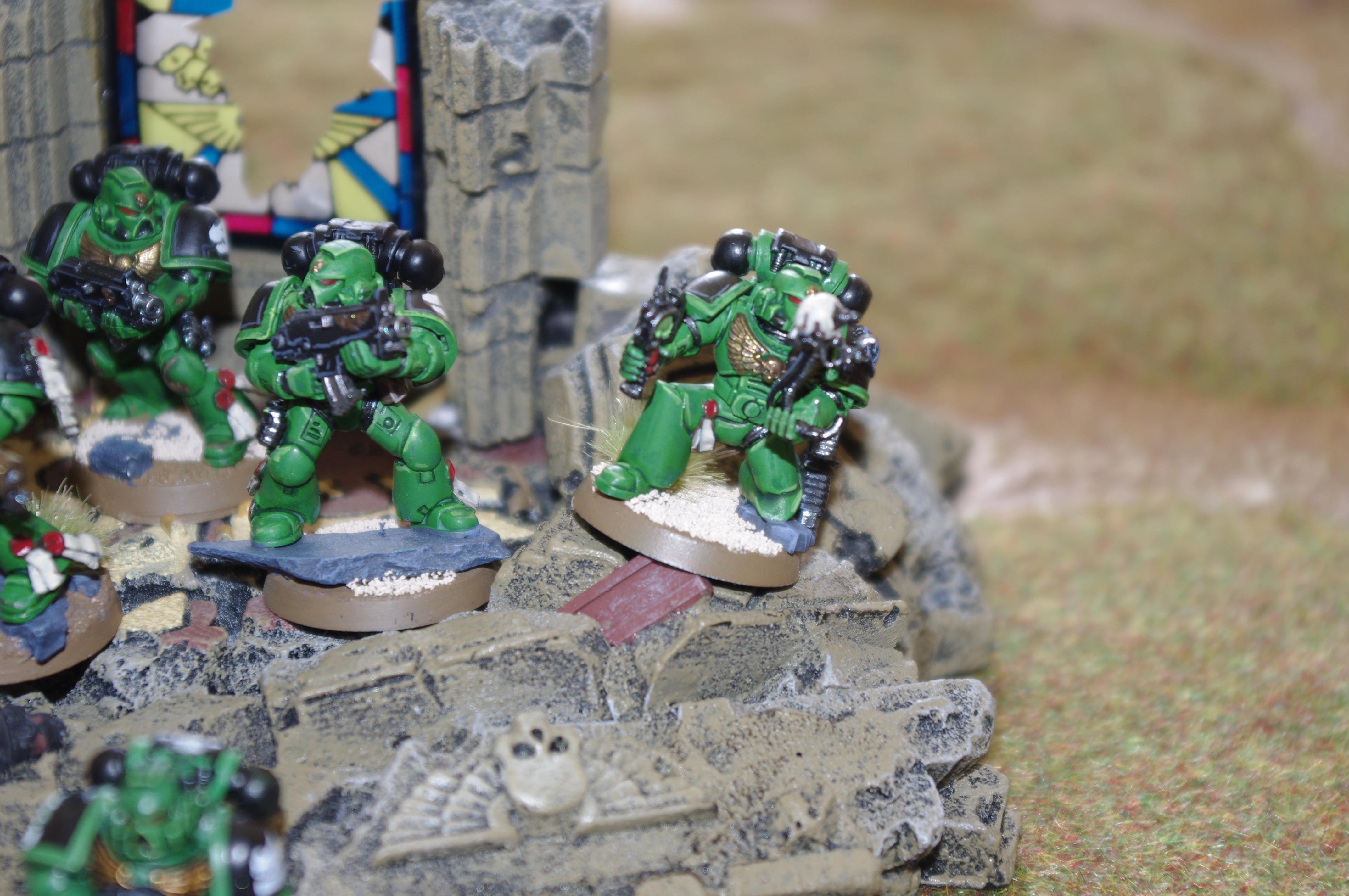 Fire Born, Salamanders, Space Marines