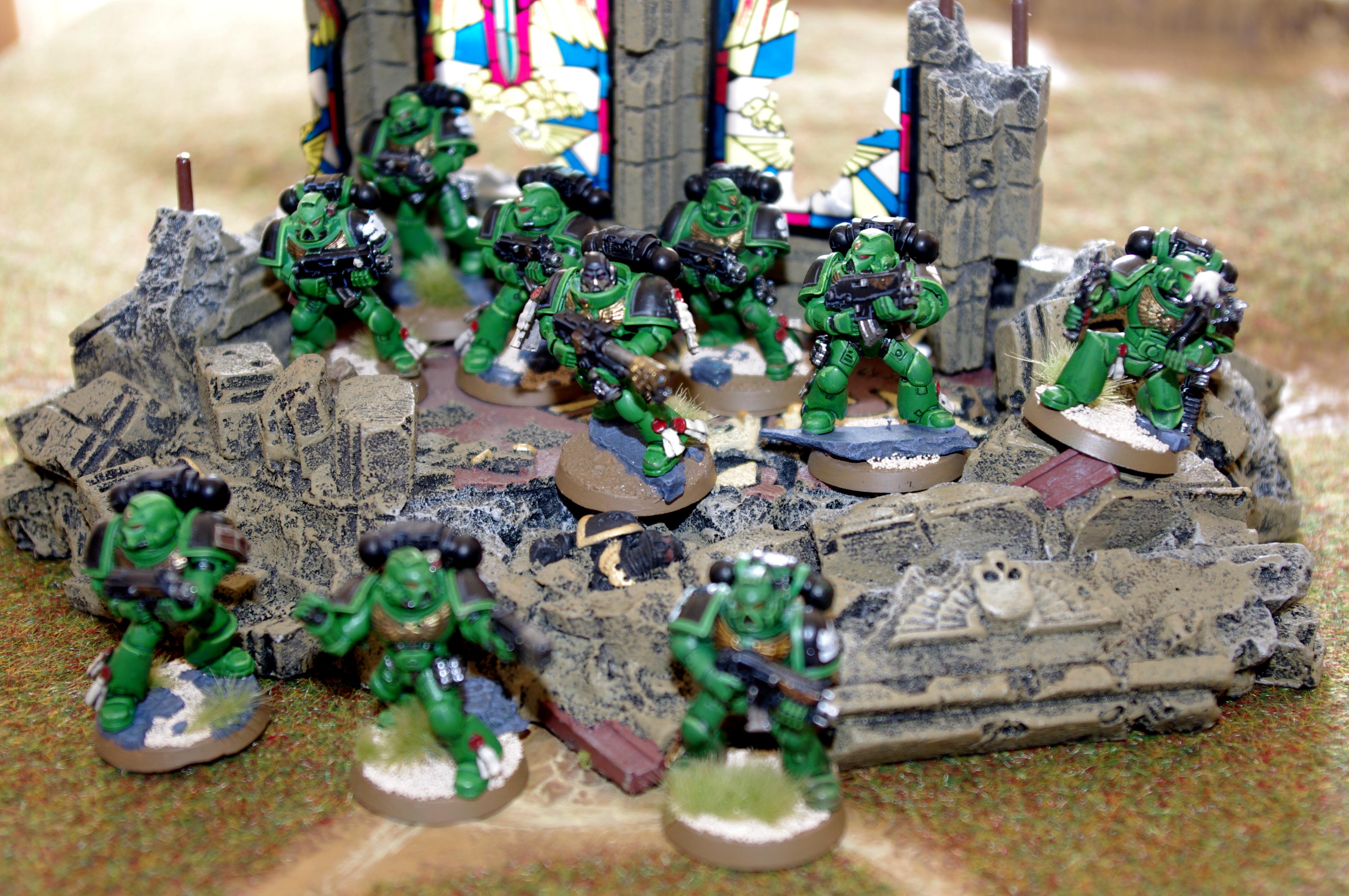 Fire Born, Salamanders, Space Marines