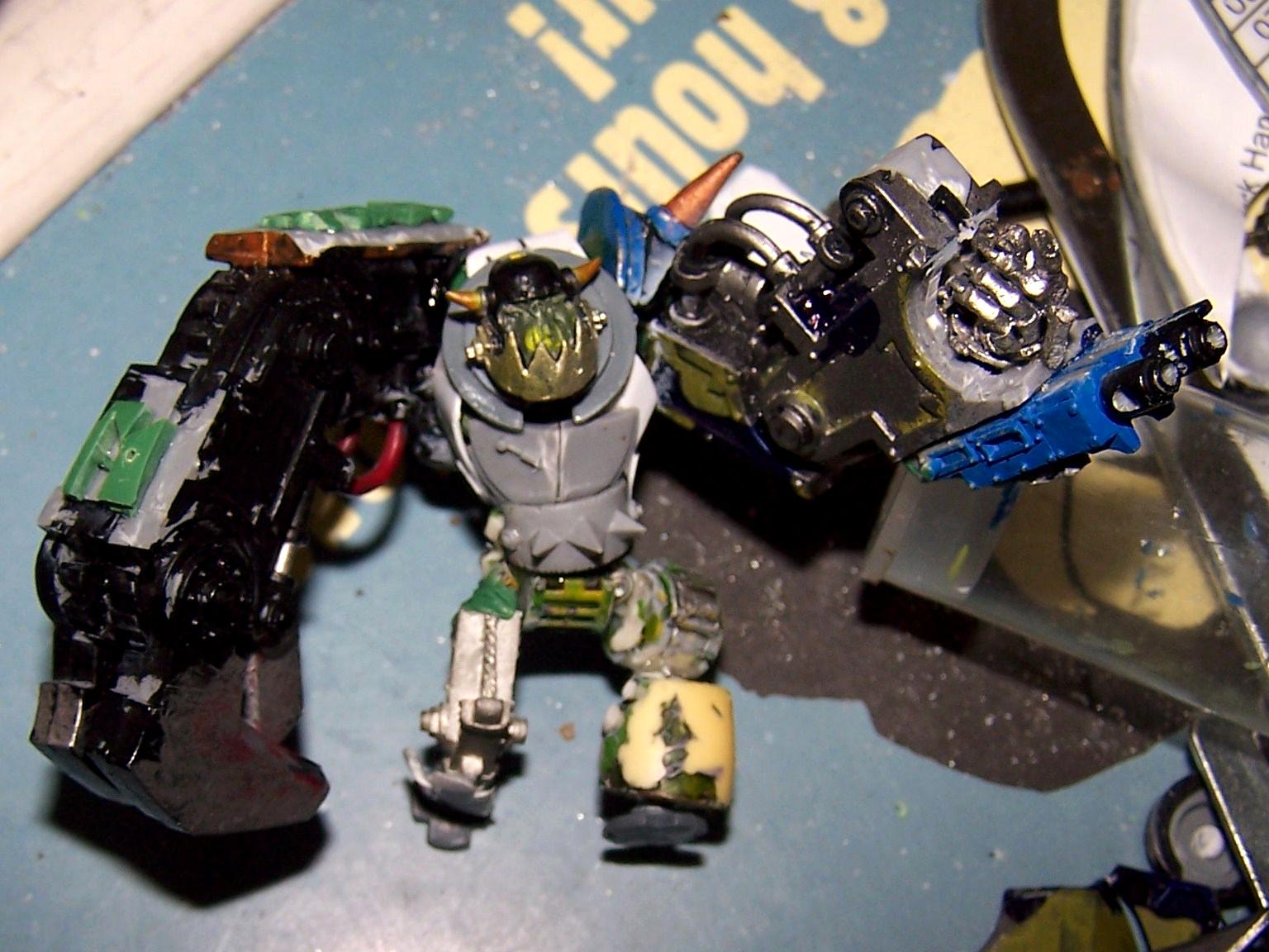Dakka Dakka, Nob, Orks, Silvermk2, Work In Progress