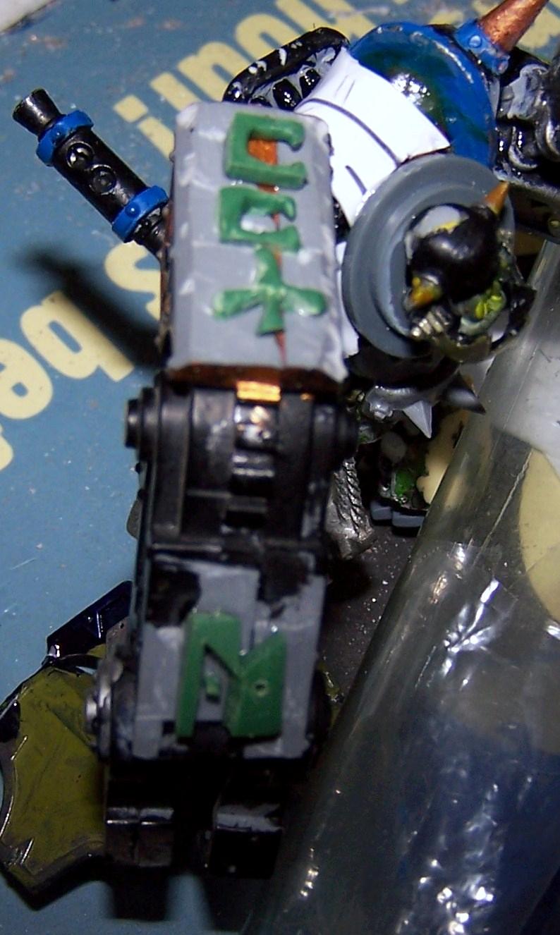 Dakka Dakka, Nob, Orks, Silvermk2, Work In Progress