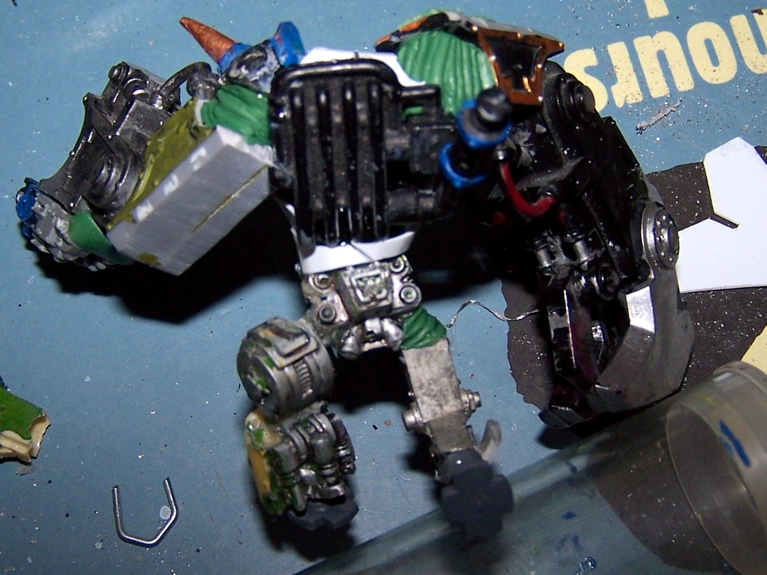 Dakka Dakka, Nob, Orks, Silvermk2, Work In Progress