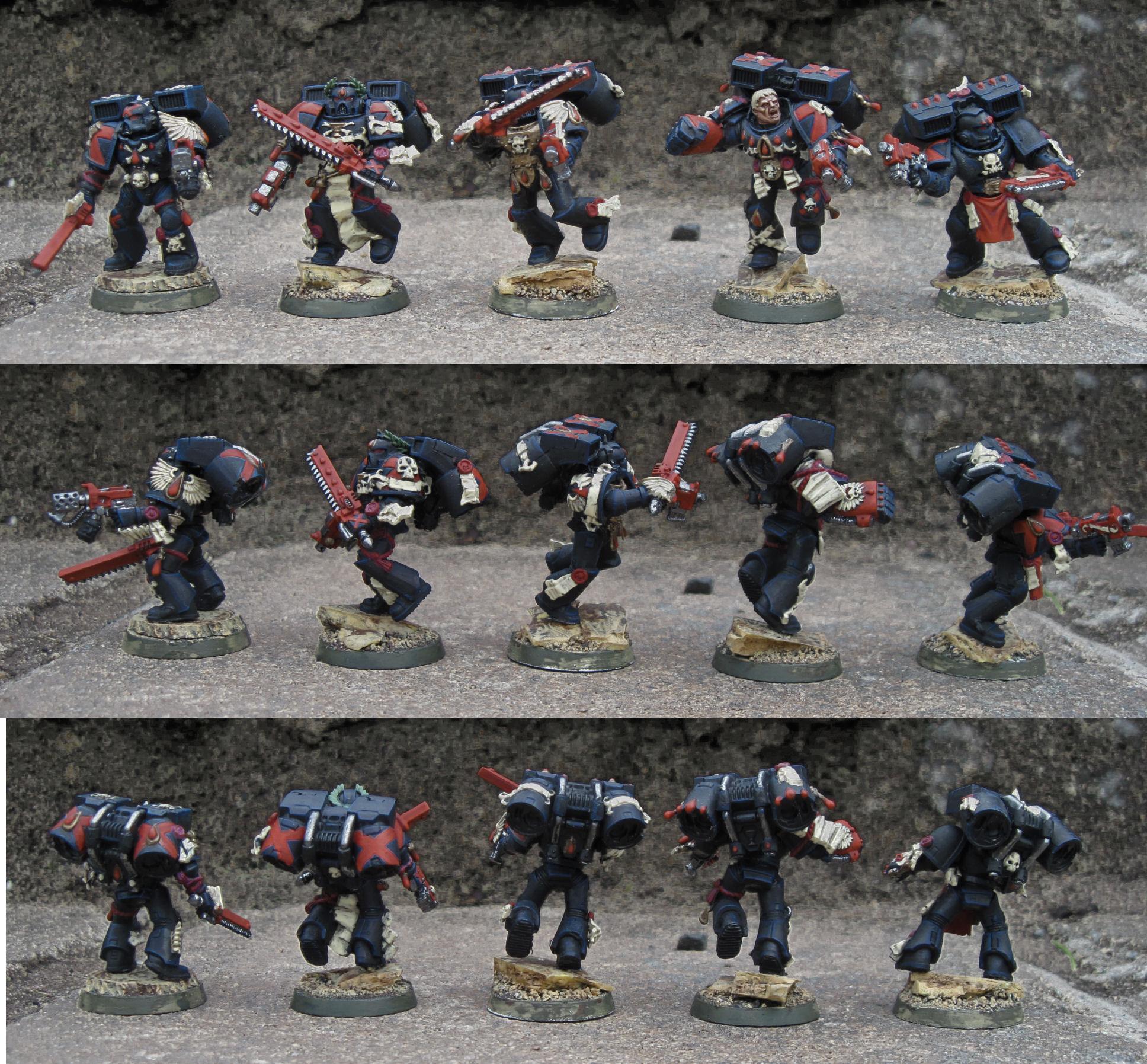 Blood Angels, Death Company, Warhammer 40,000, Work In Progress