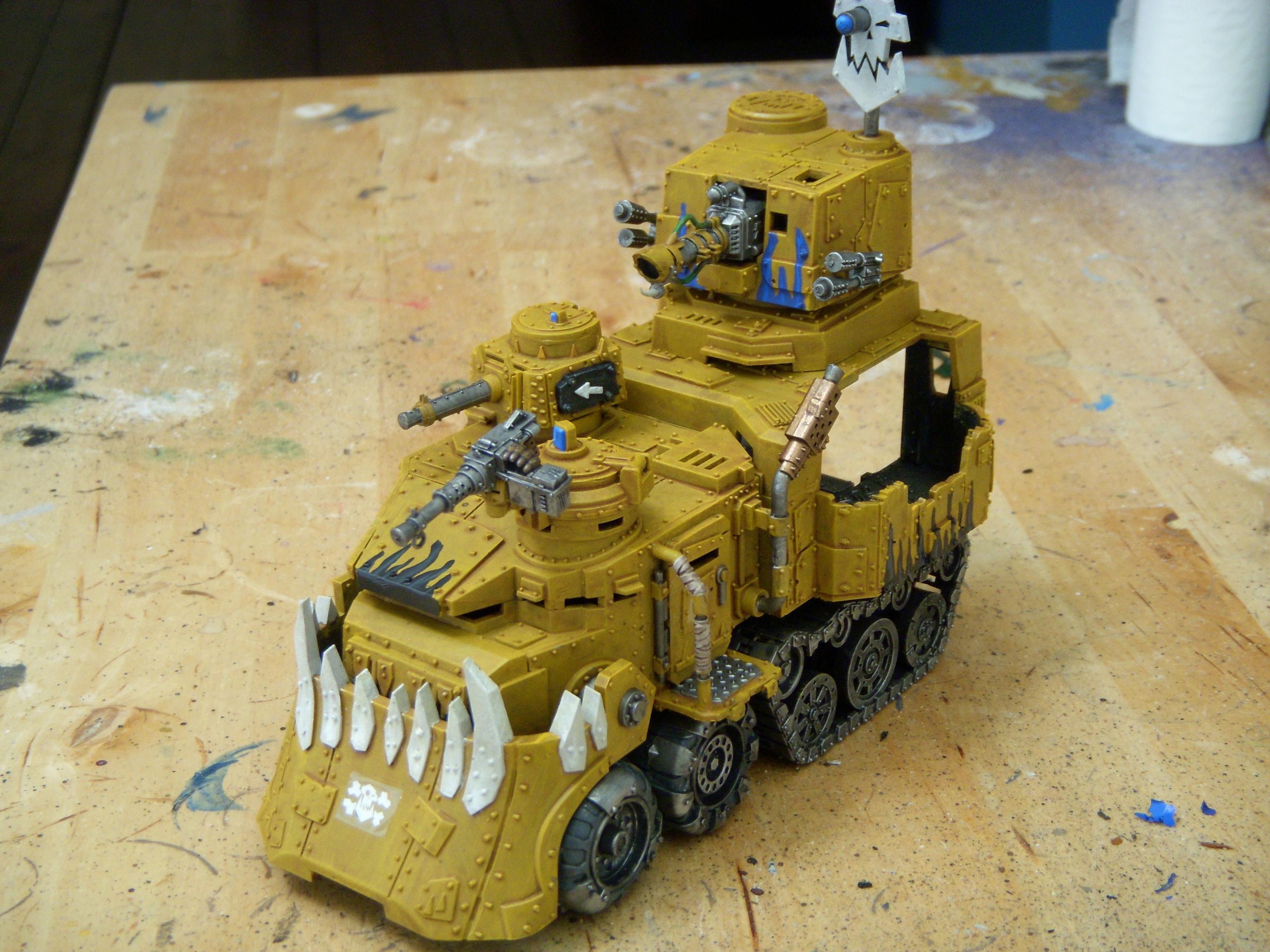 Bad Moon Orks, Imperial Guard Mordian Iron Guard Bad Moon Orks, Mordian Imperial Guard