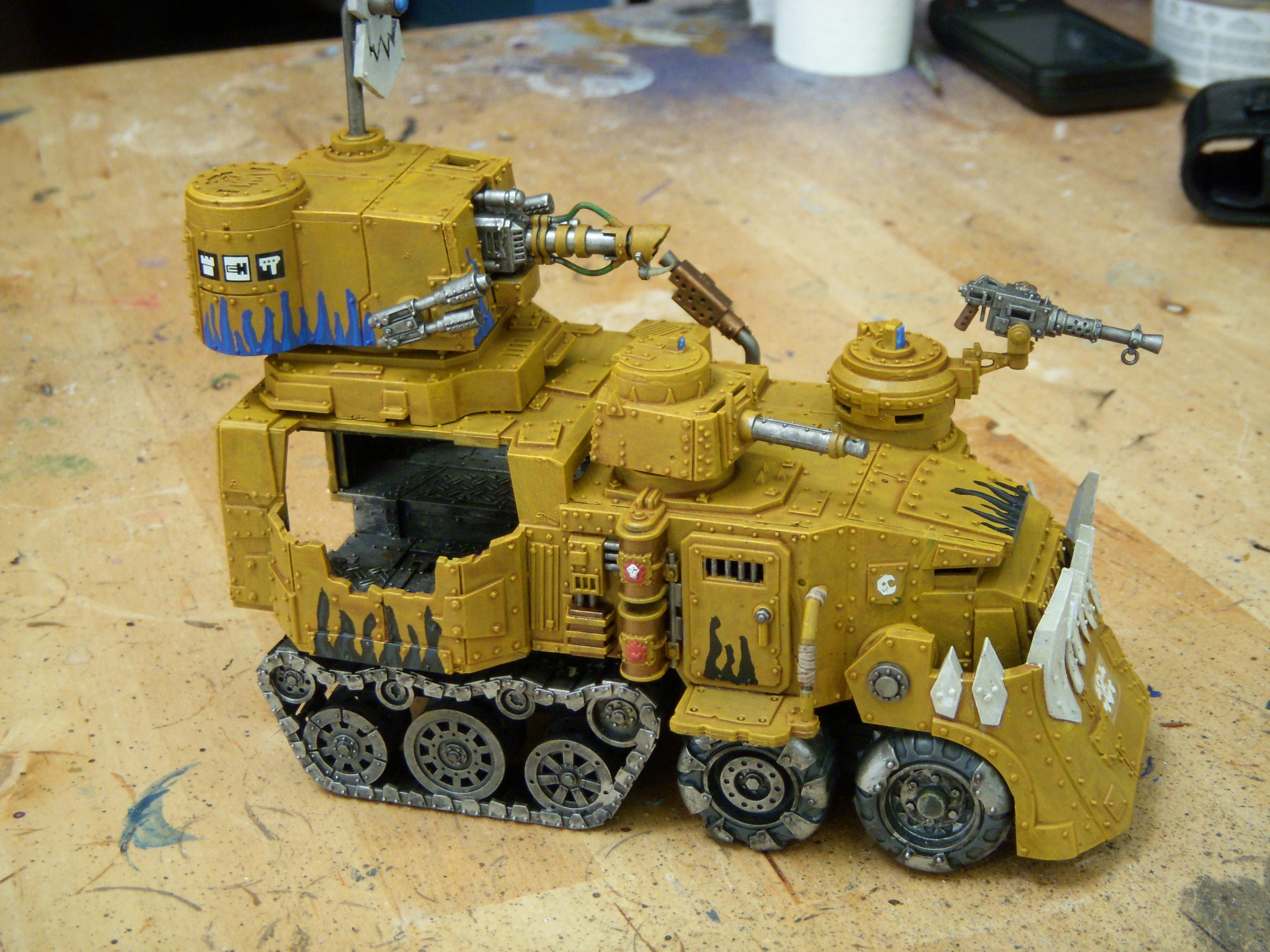 Bad Moon Orks, Imperial Guard Mordian Iron Guard Bad Moon Orks, Mordian Imperial Guard