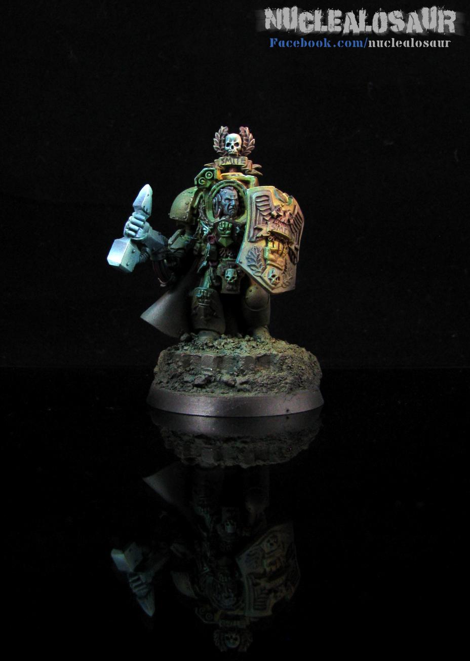 Hammer, Object Source Lighting, Shield, Terminator Armor